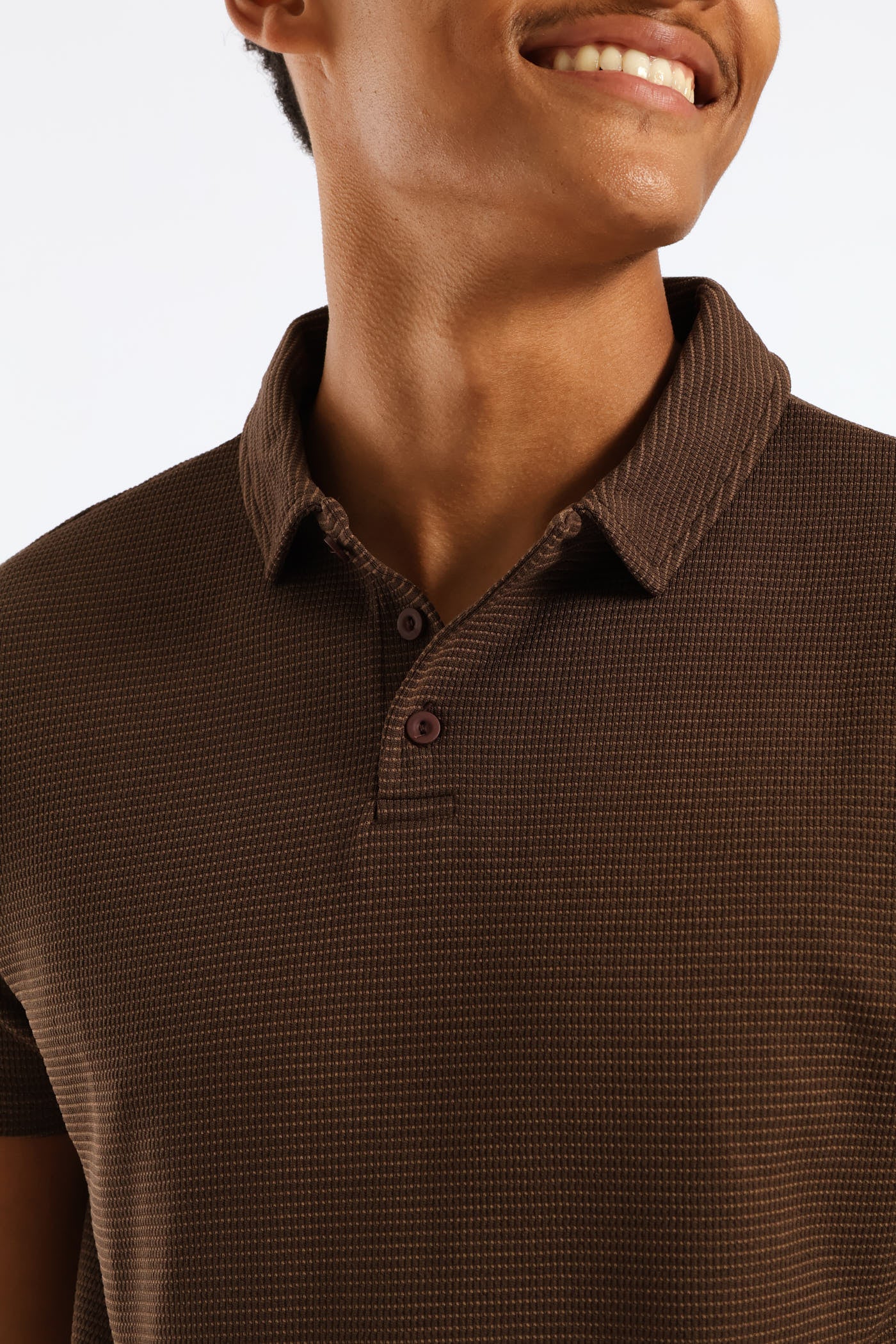 Textured Golfer - Chocolate - Image 2