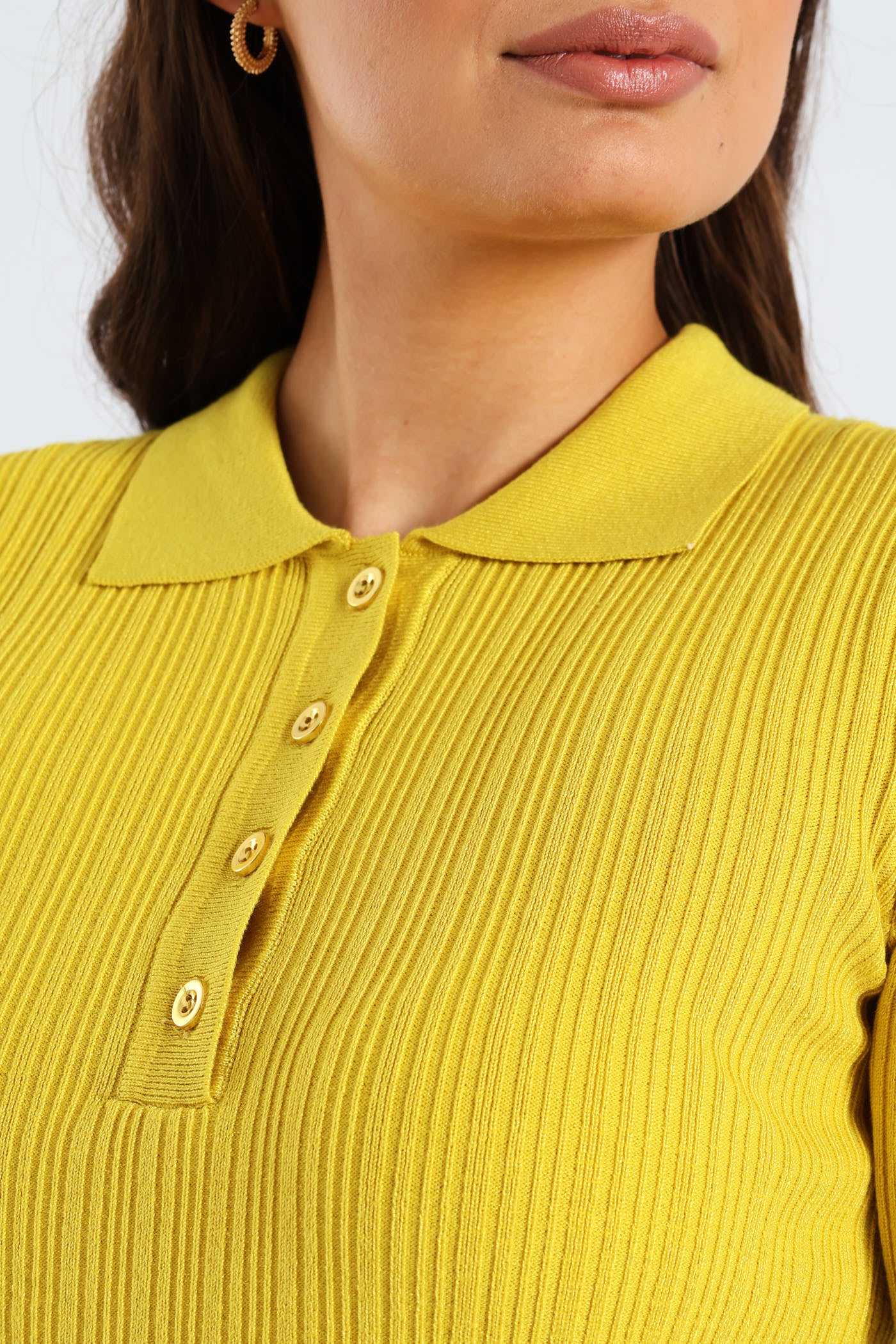 Textured Golfer - Mustard - Image 5