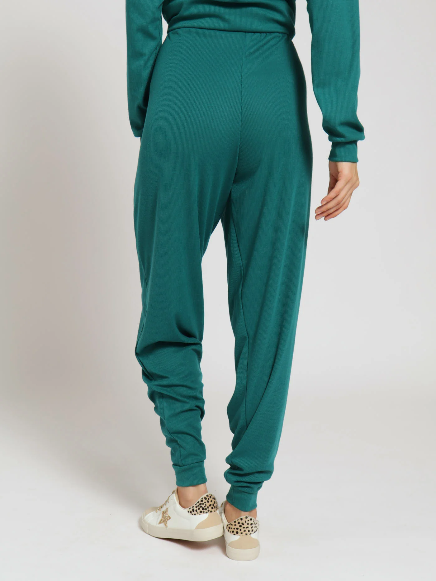 Textured Pant - Teal - Image 4