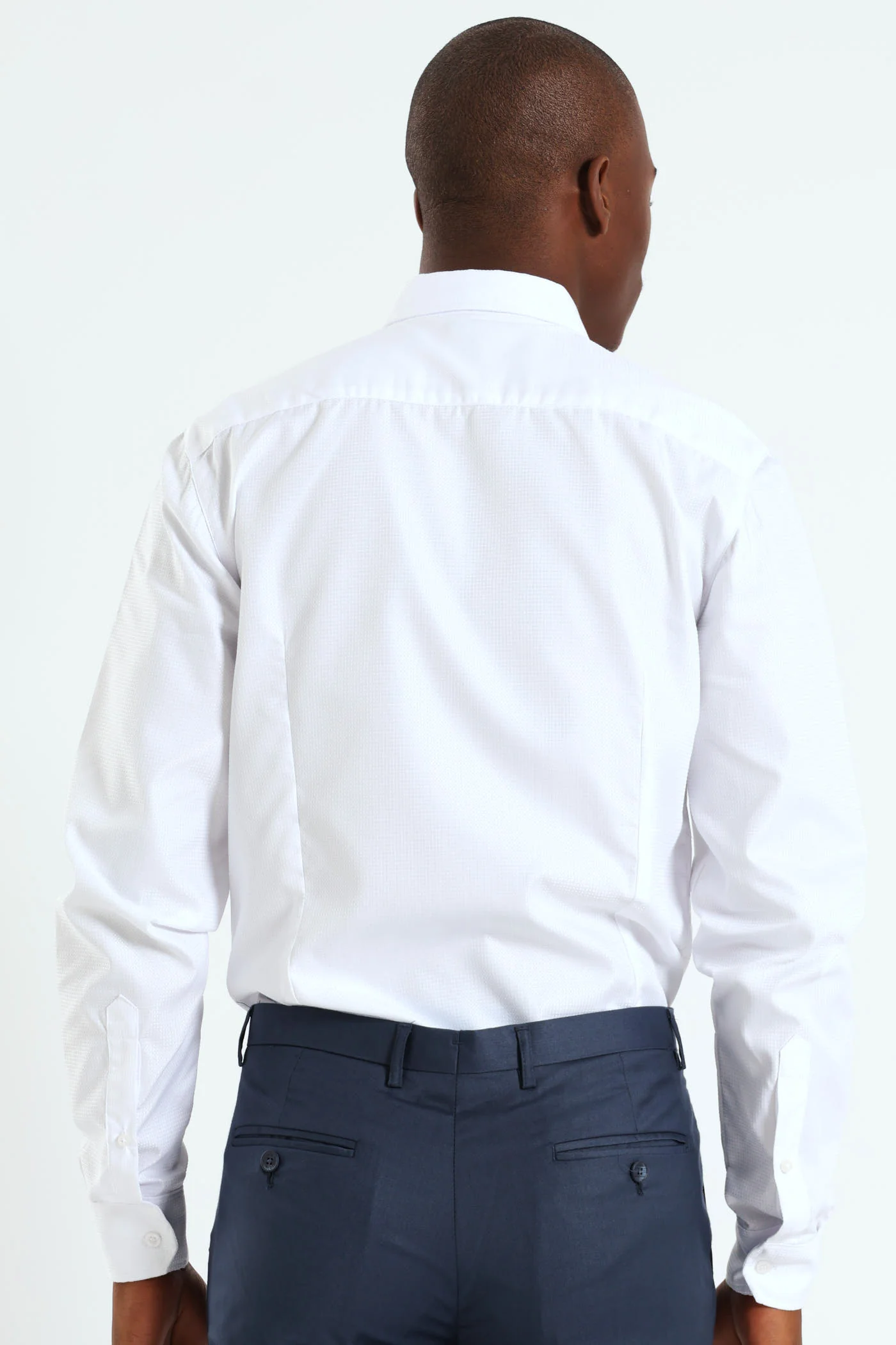 Textured Shirt - White - Image 4