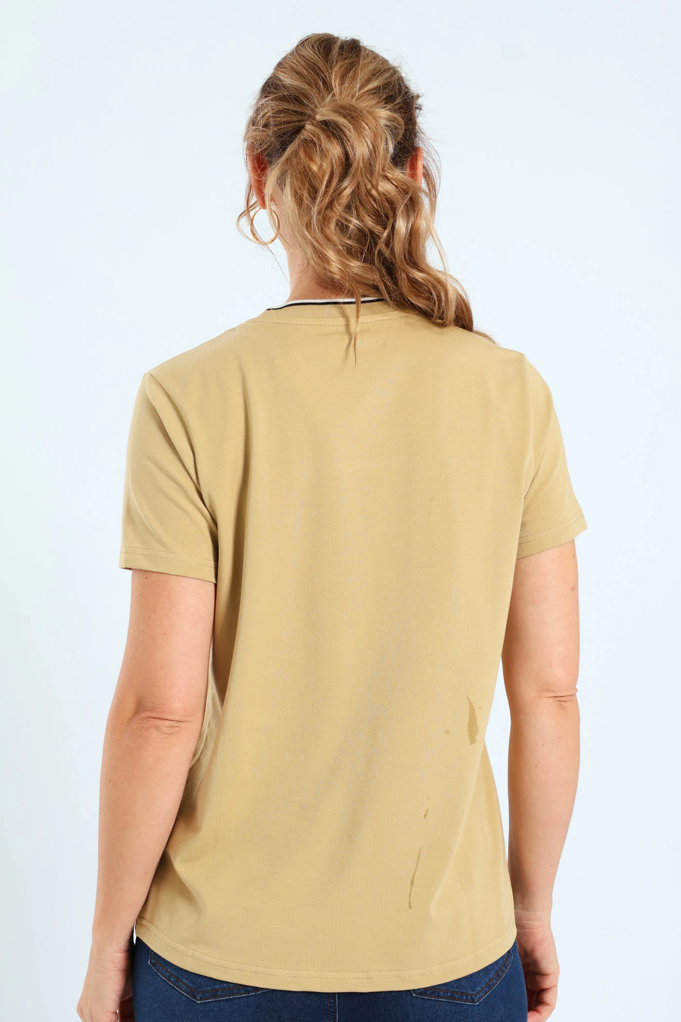 Thandiwe Logo T-Shirt - Stone - Image 3