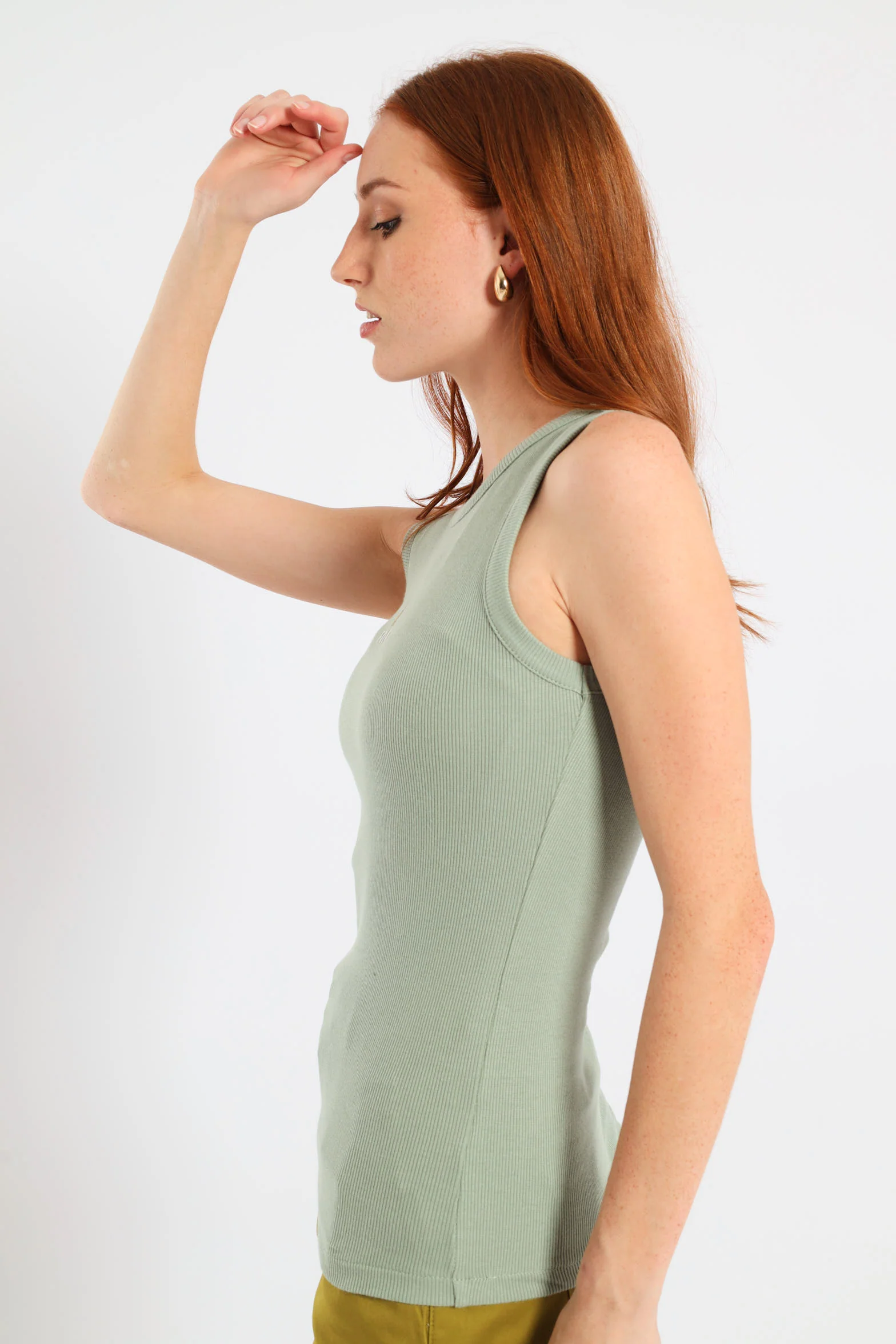 Thandiwe Tank Top - Sage - Image 2