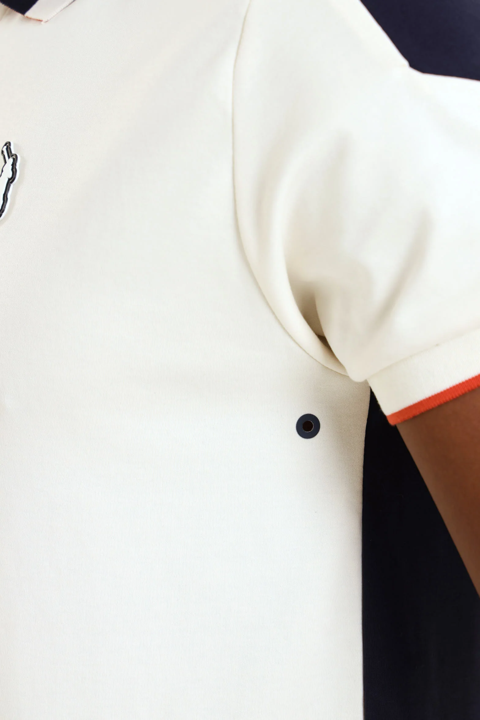 Thando Colour Block Sport Golfer - White/Navy - Image 6