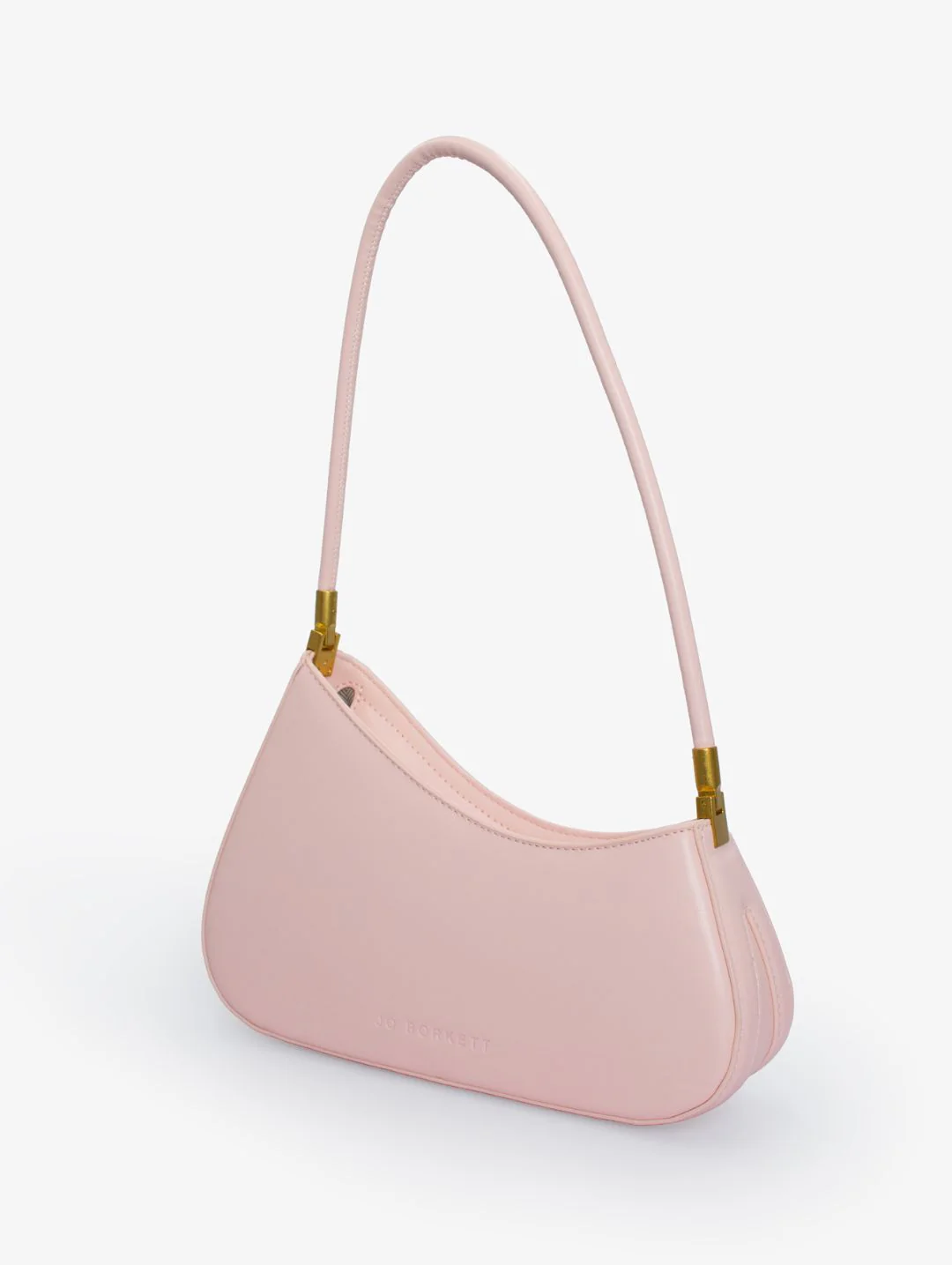 The Gia Small Asymmetric Shoulder Bag - Pink - Image 2