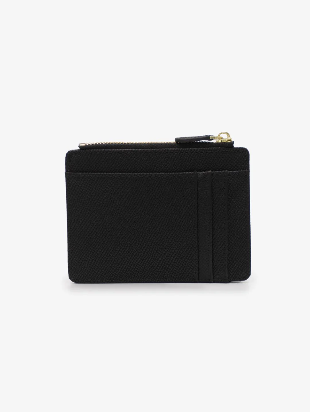 The Jessica-Suede Card Holder - Black - Image 2