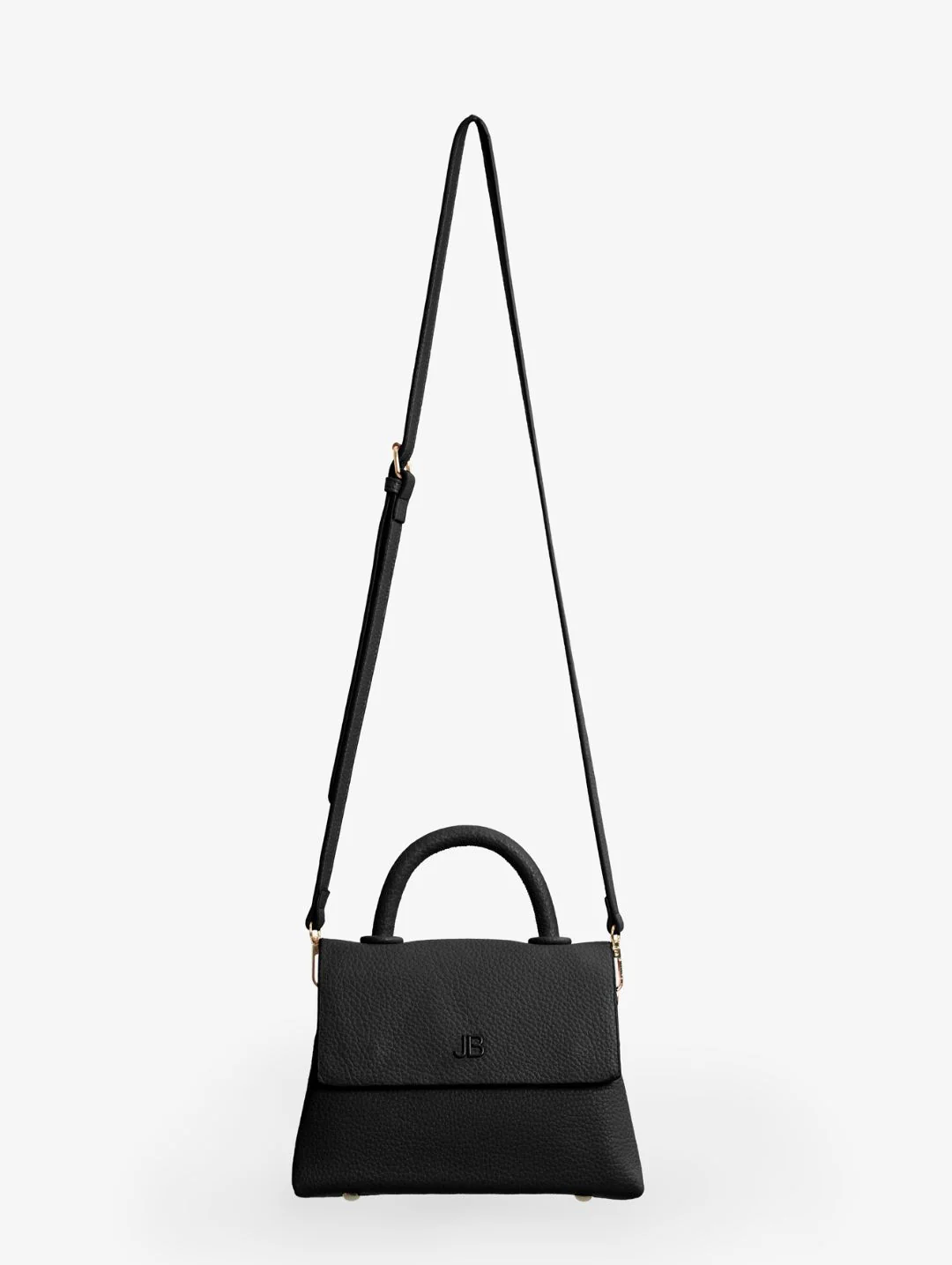 The Small Pebble Hailey Bag - Black - Image 2
