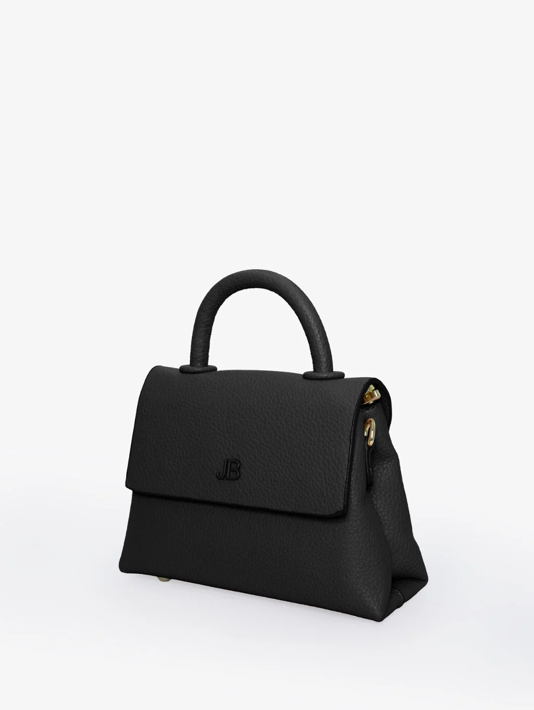 The Small Pebble Hailey Bag - Black - Image 3