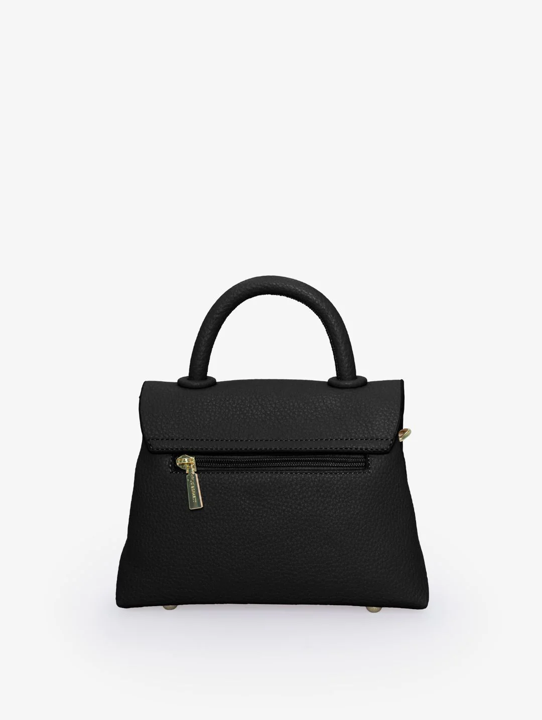 The Small Pebble Hailey Bag - Black - Image 4