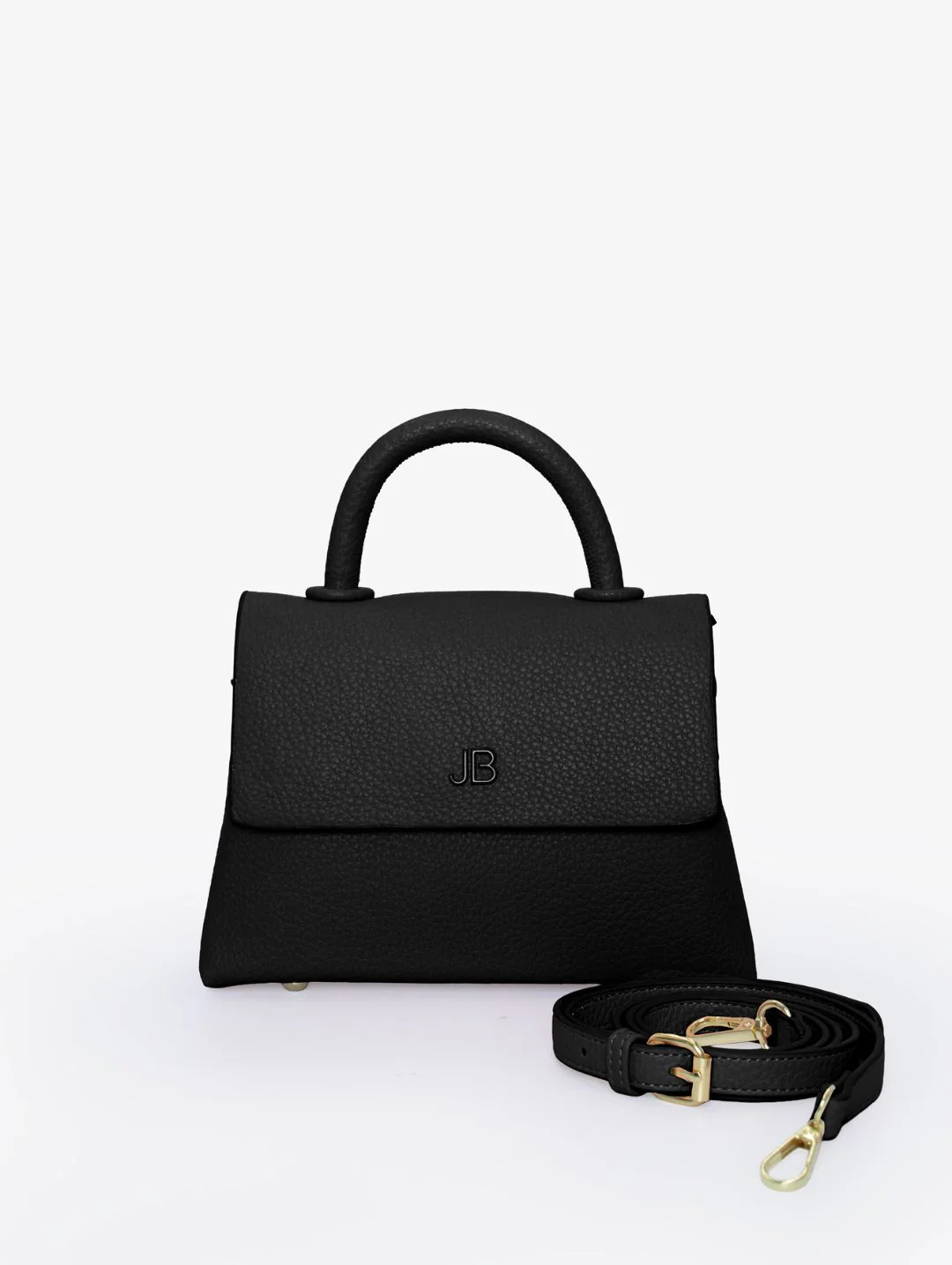 The Small Pebble Hailey Bag - Black - Image 5