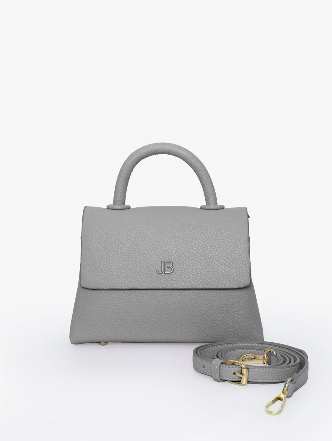 The Small Pebble Hailey Bag - Grey - Image 5