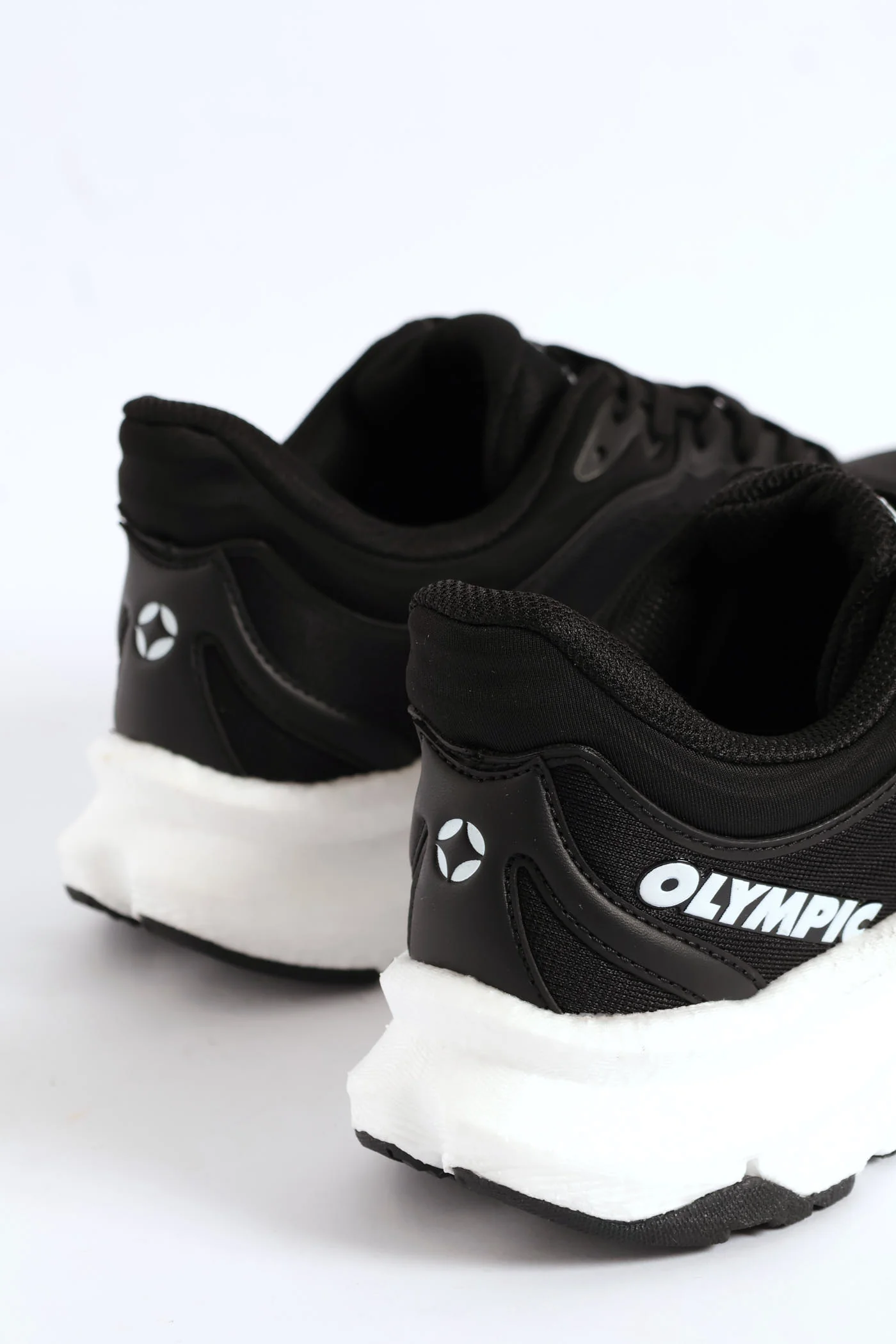 The Streak Lace Up Trainer - Black/White - Image 2
