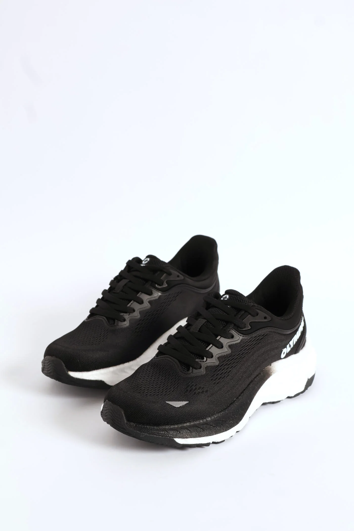 The Streak Lace Up Trainer - Black/White - Image 5