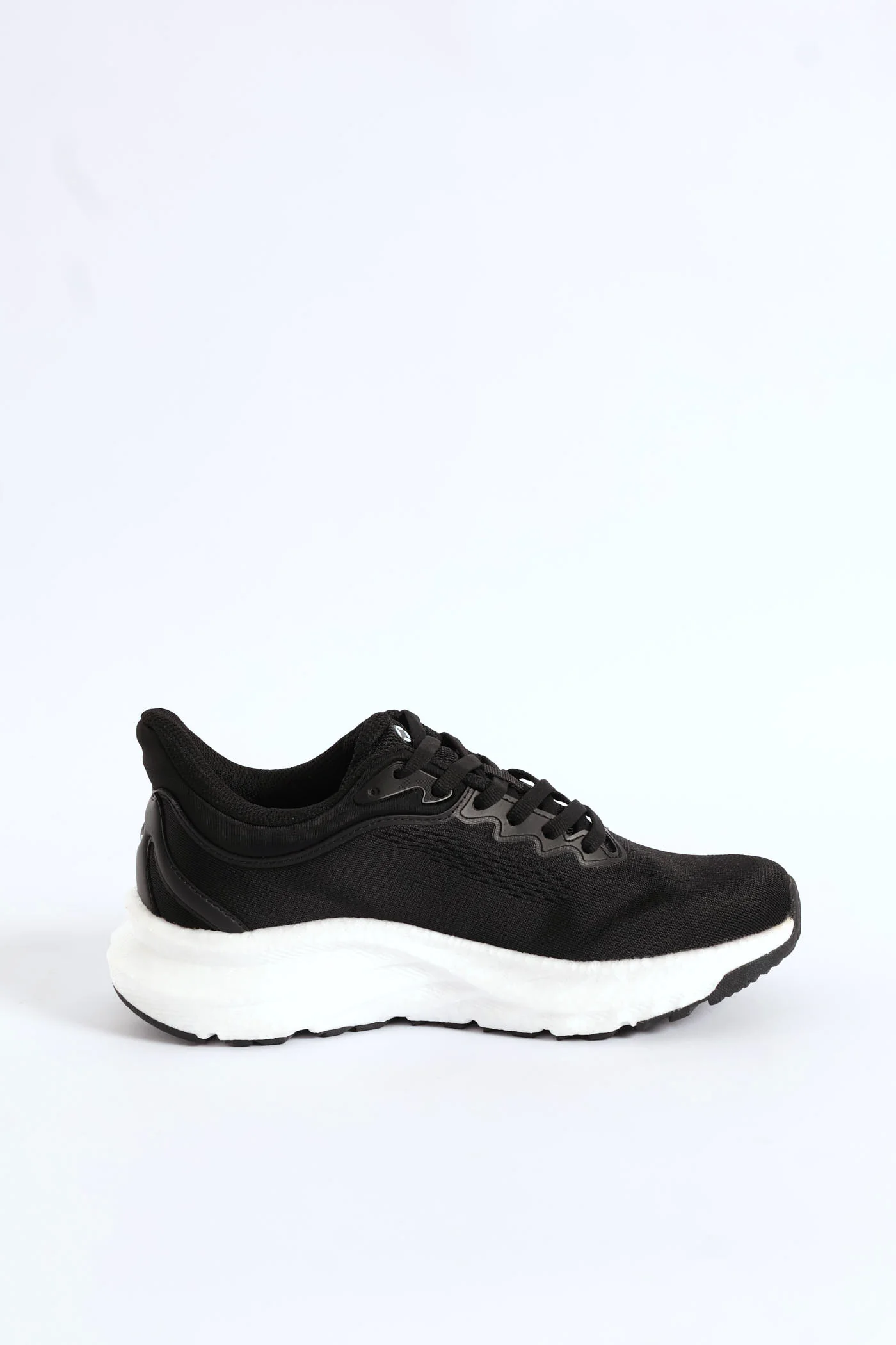 The Streak Lace Up Trainer - Black/White - Image 6