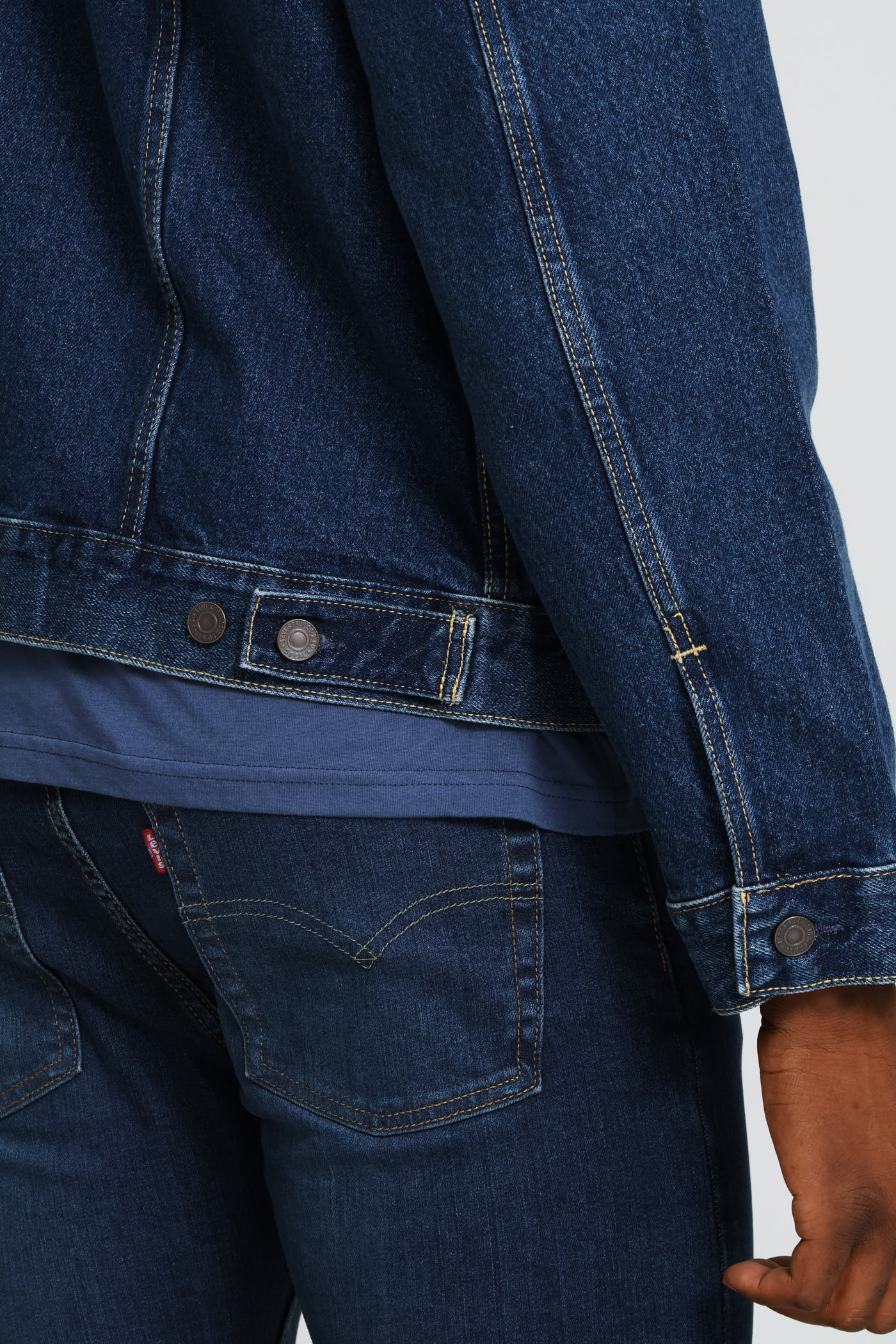 The Trucker Jacket - Indigo - Image 6