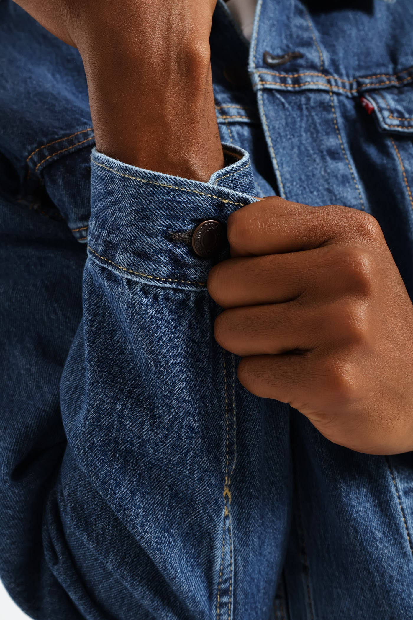 The Trucker Jacket - Medium Wash - Image 11