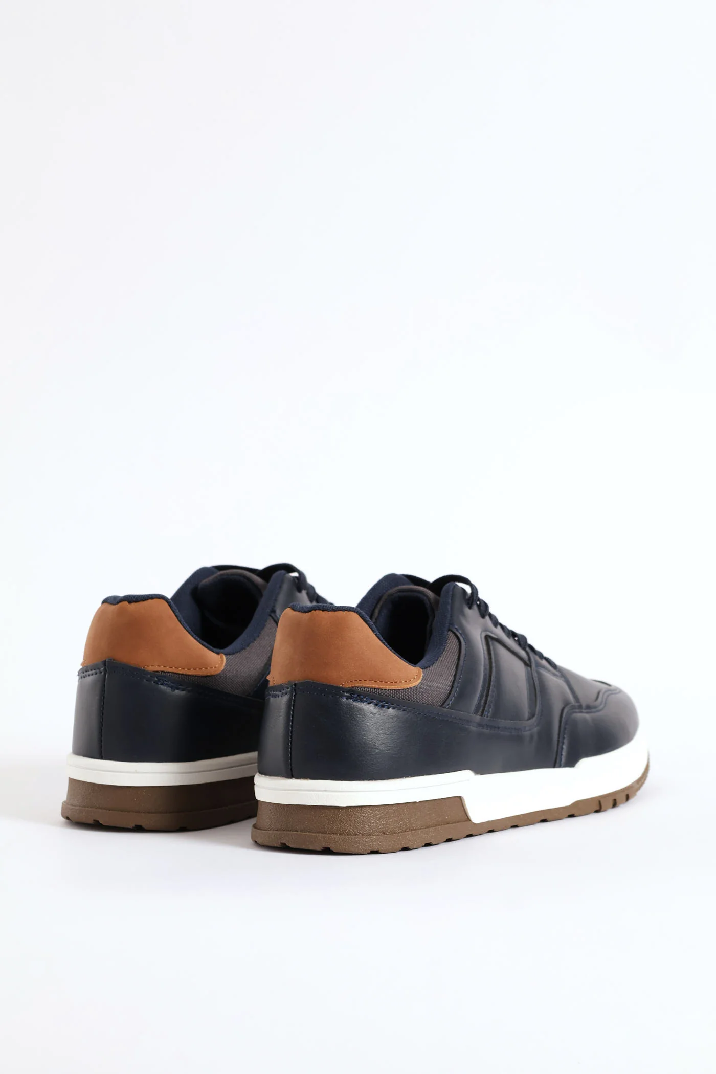 Thick Side Stripe Sneaker - Navy - Image 2