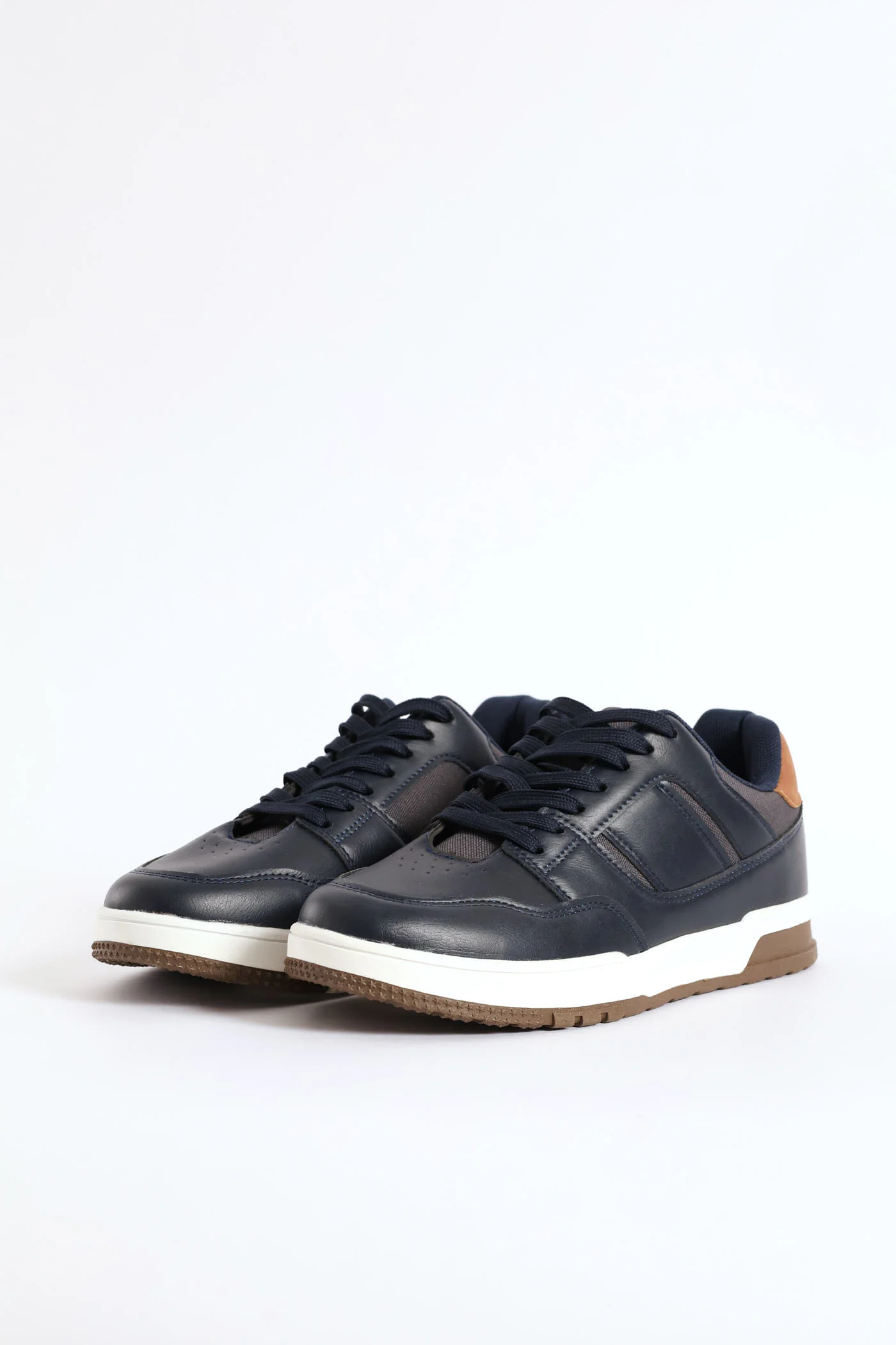 Thick Side Stripe Sneaker - Navy - Image 3