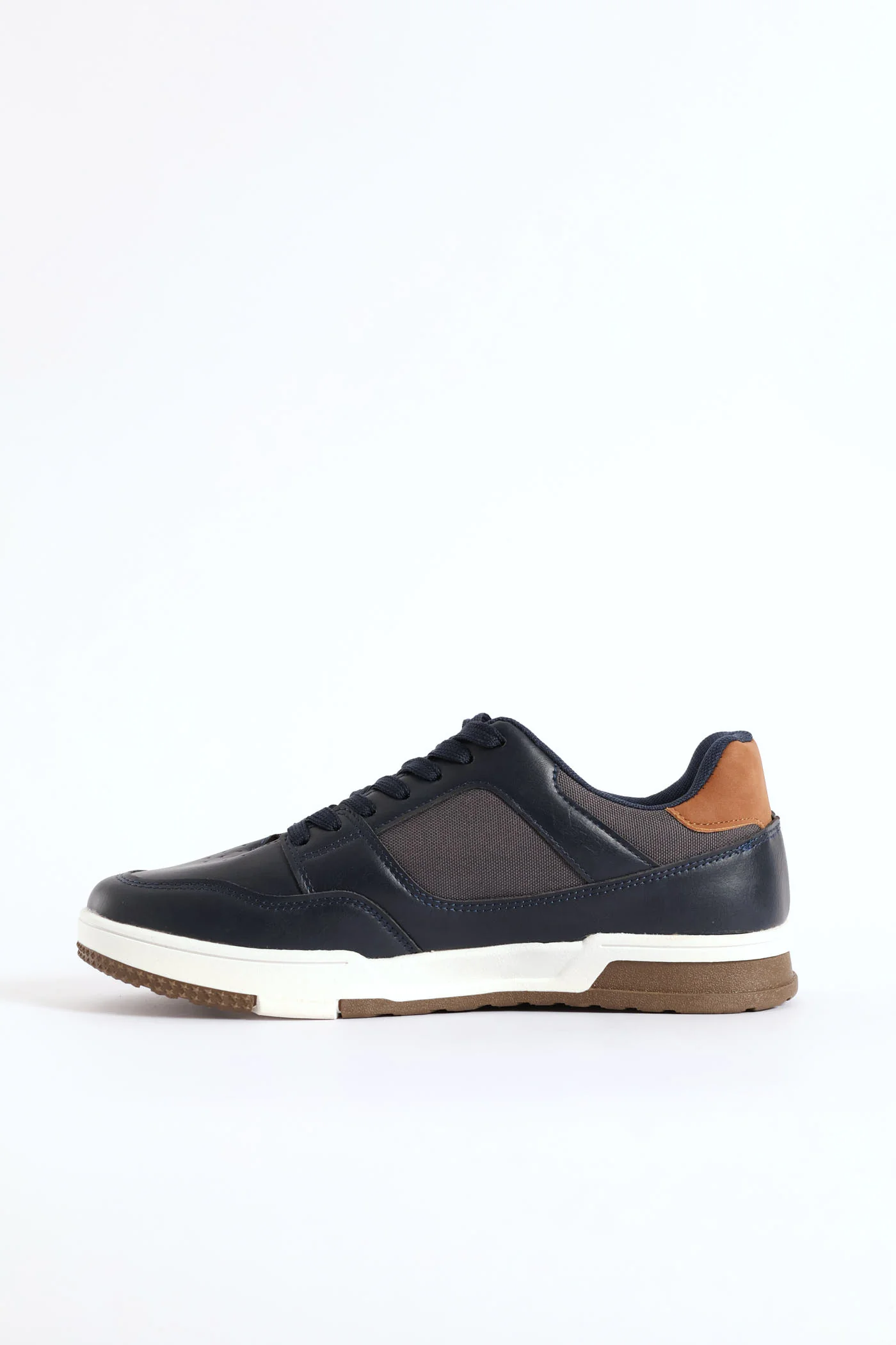Thick Side Stripe Sneaker - Navy - Image 5