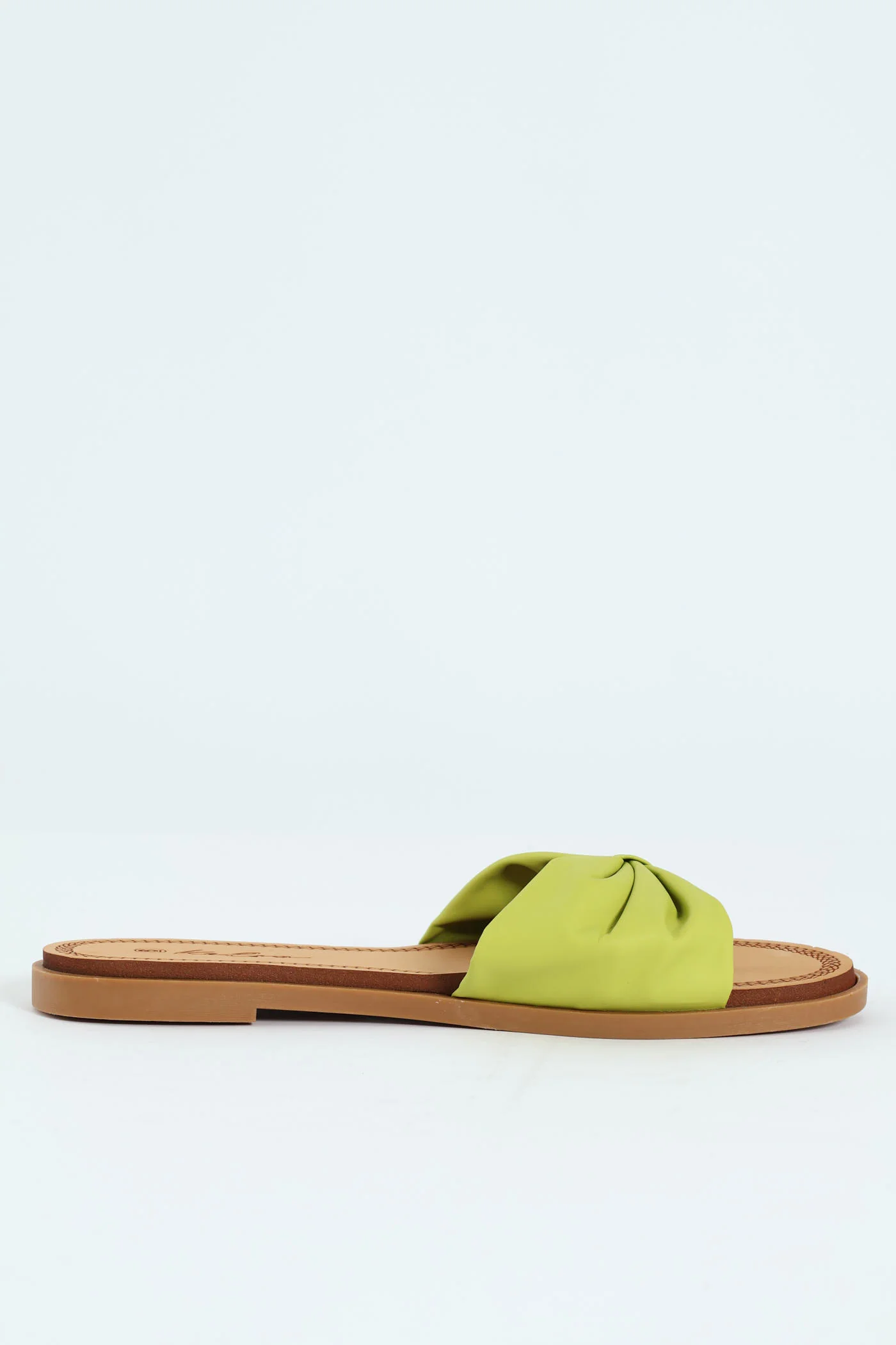 Thong Sandal On Comfort Outsole - Green - Image 3