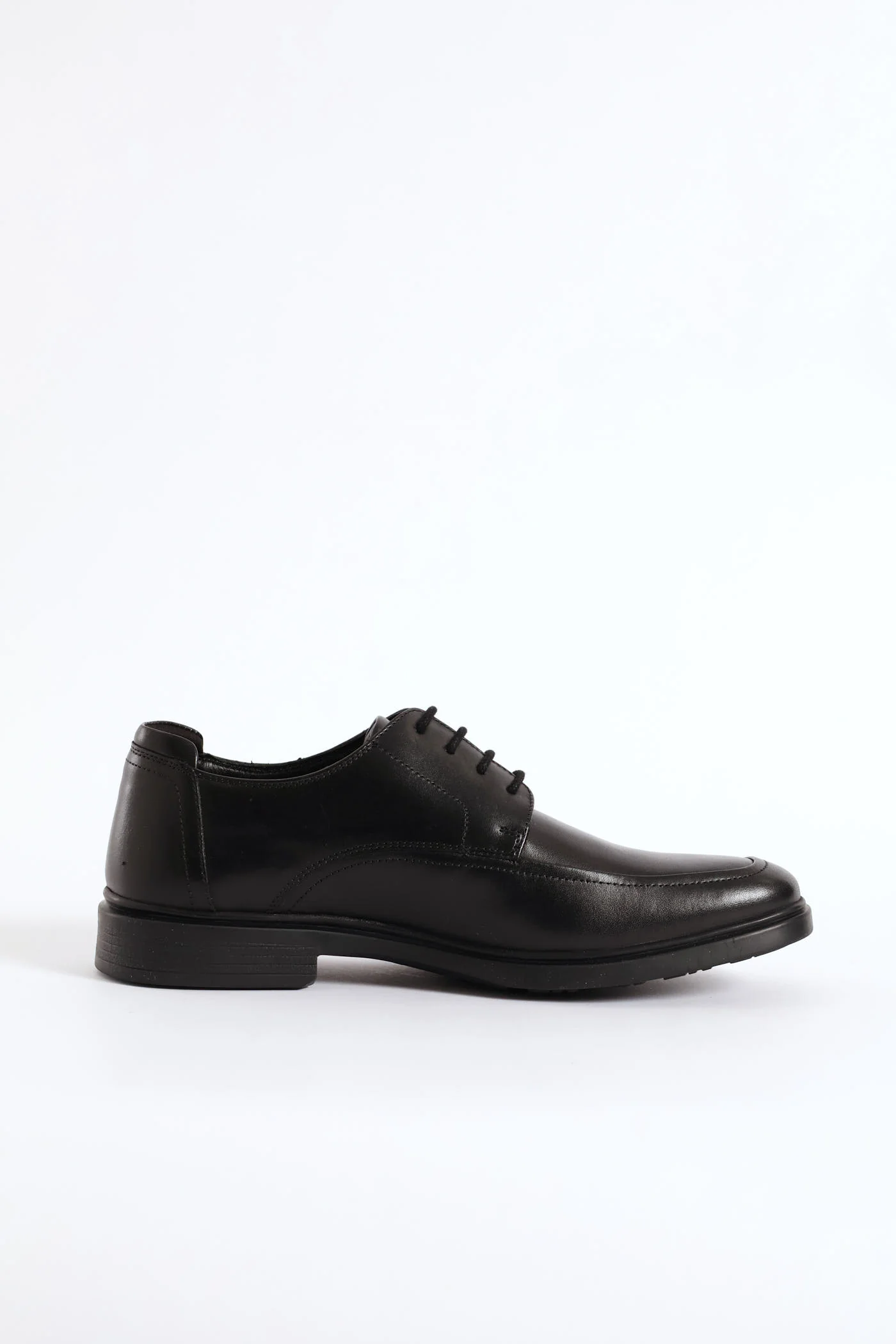 Thorpe Basic Lace Up Formal Shoe - Black - Image 3