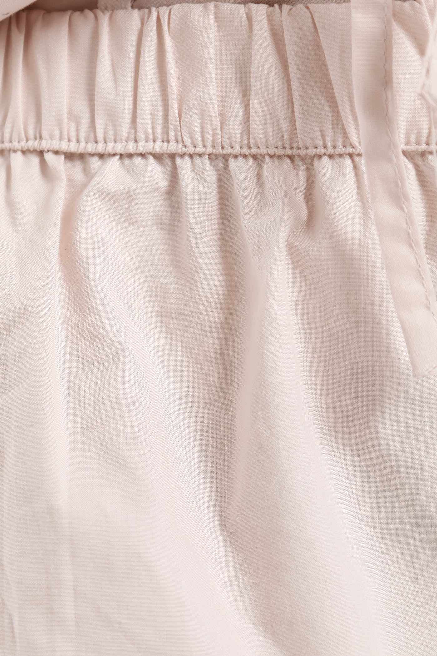 Tie Front Detail Sleep Set - Light Grey - Image 8