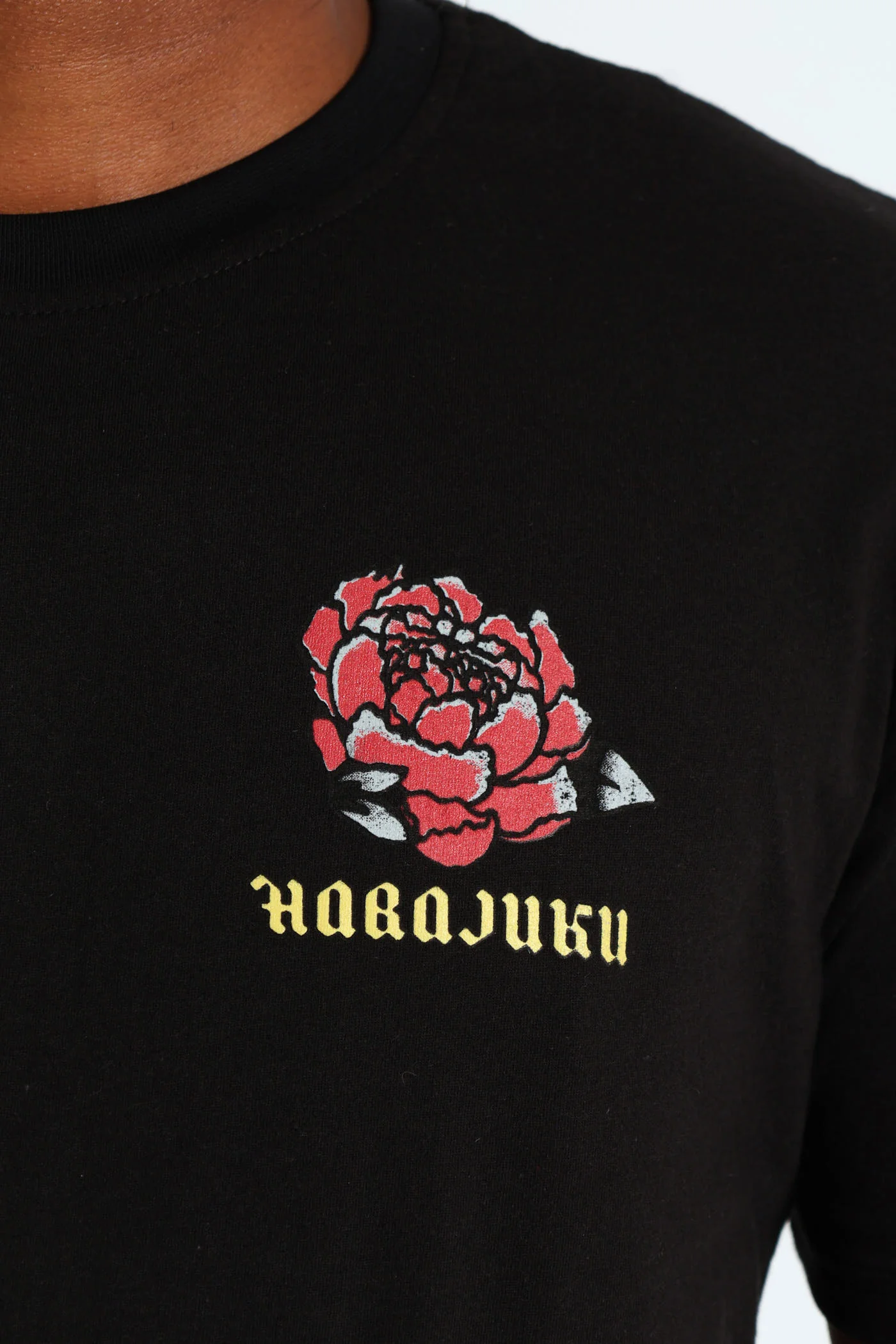 Tiger Back & Front Tee - Black - Image 4