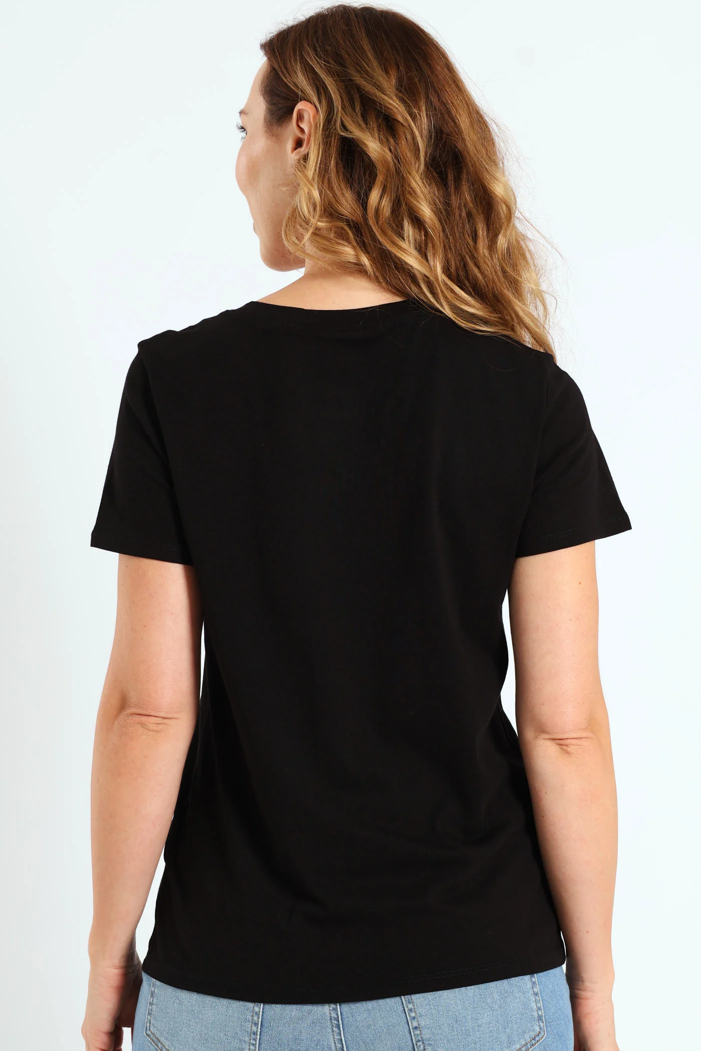 Tiger Eyes Easy Tee - Black - Image 3