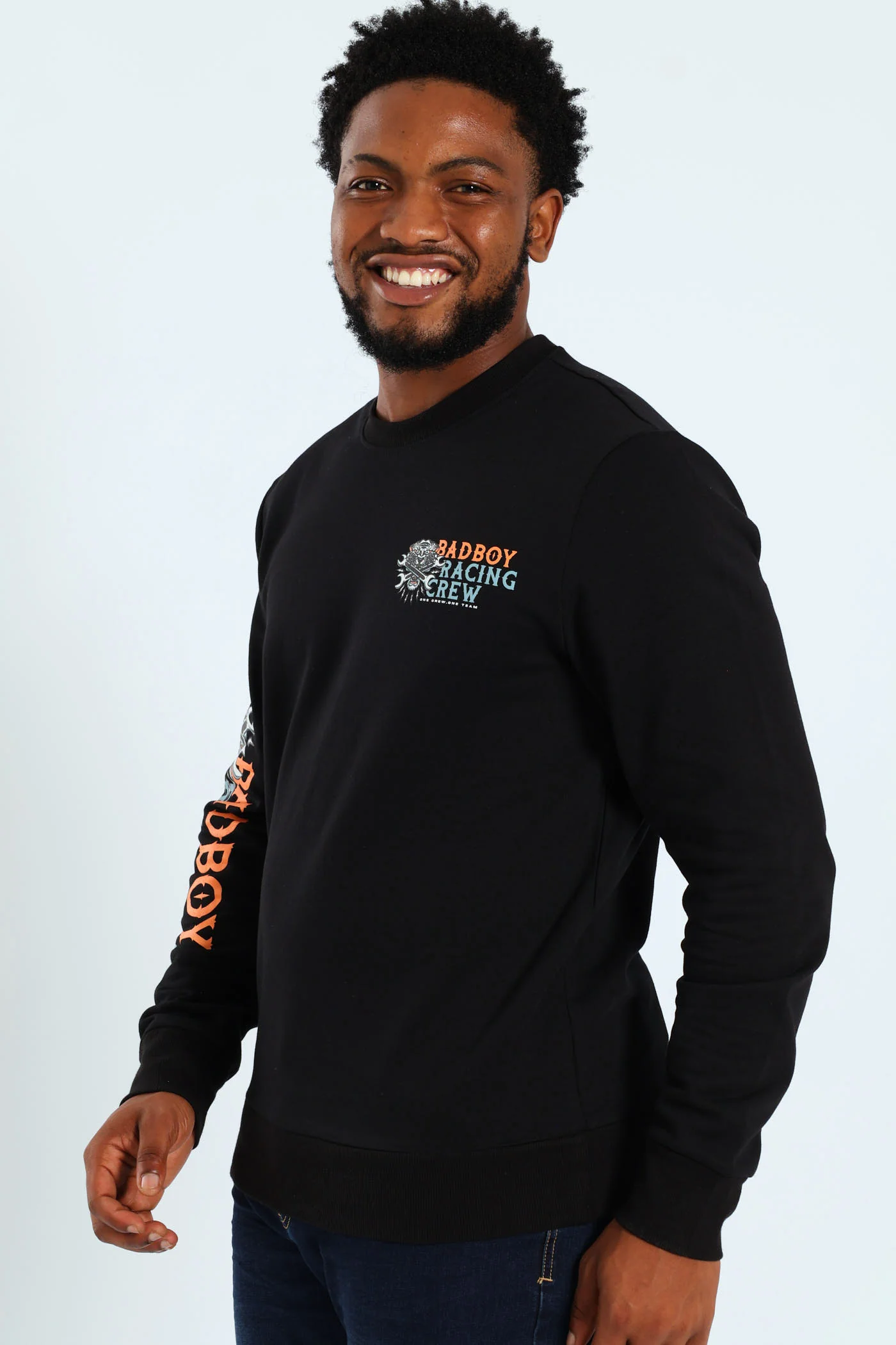 Tiger Racing Crew Top - Black - Image 3