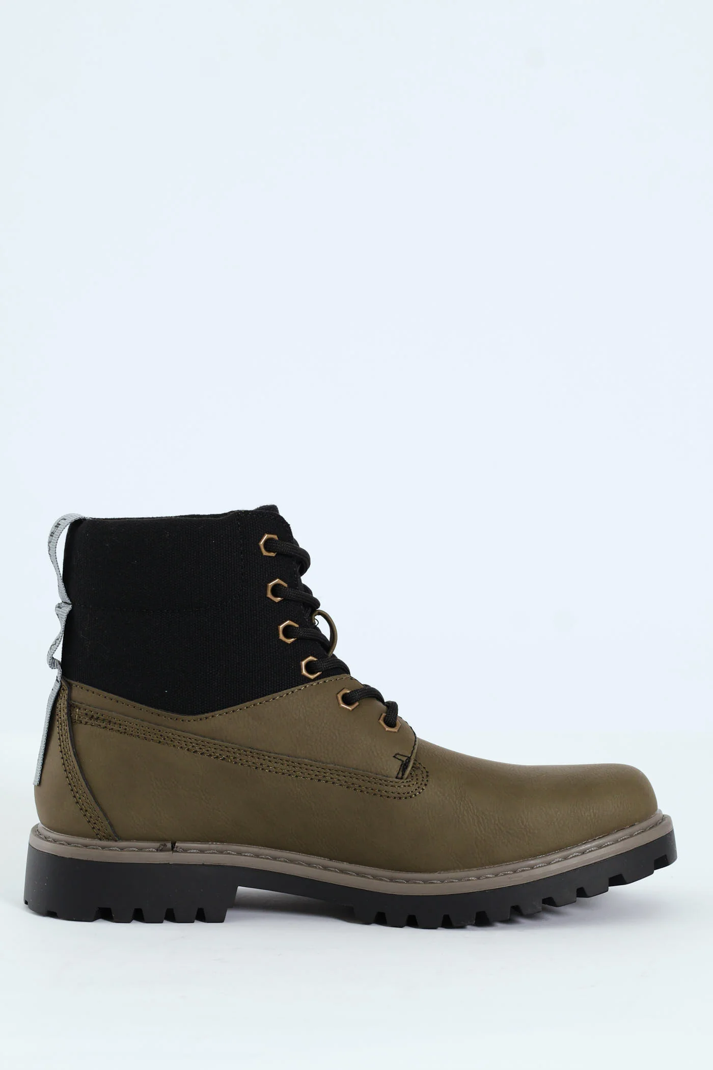 Timba 3 Nubuck Canvas Combo Boot - Olive - Image 3