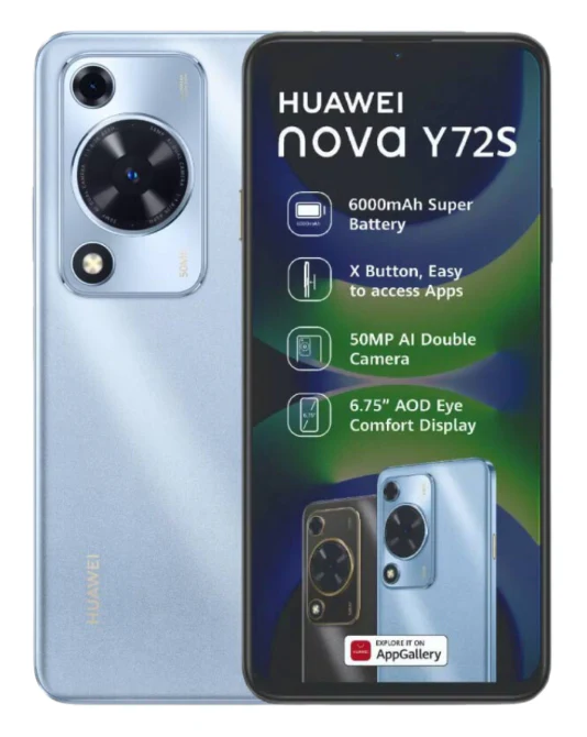 Nova Y72S 8GB + 128GB Blue Cellphone - Image 3