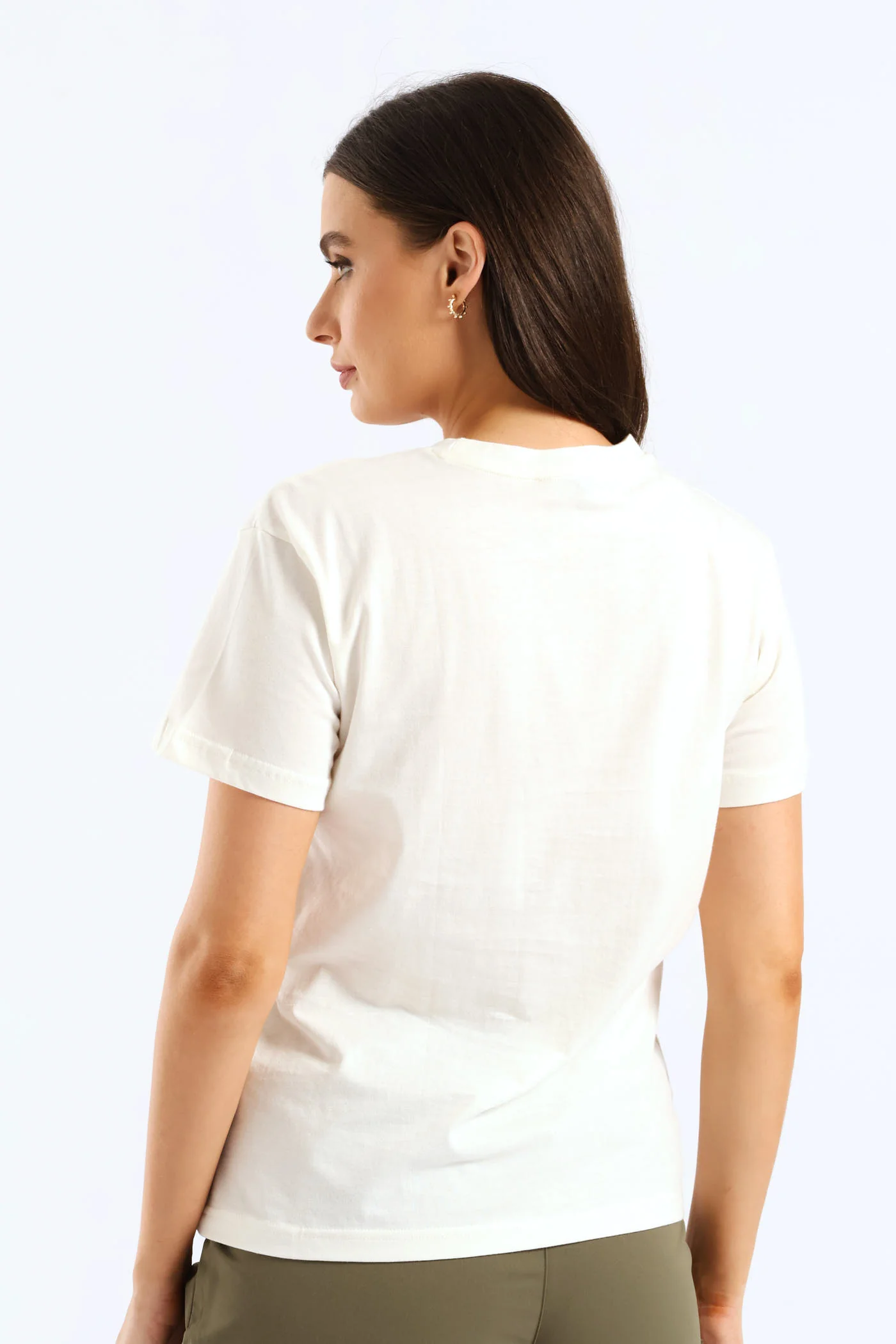 Today Is Yours Brushstroke Tee - Cream - Image 4