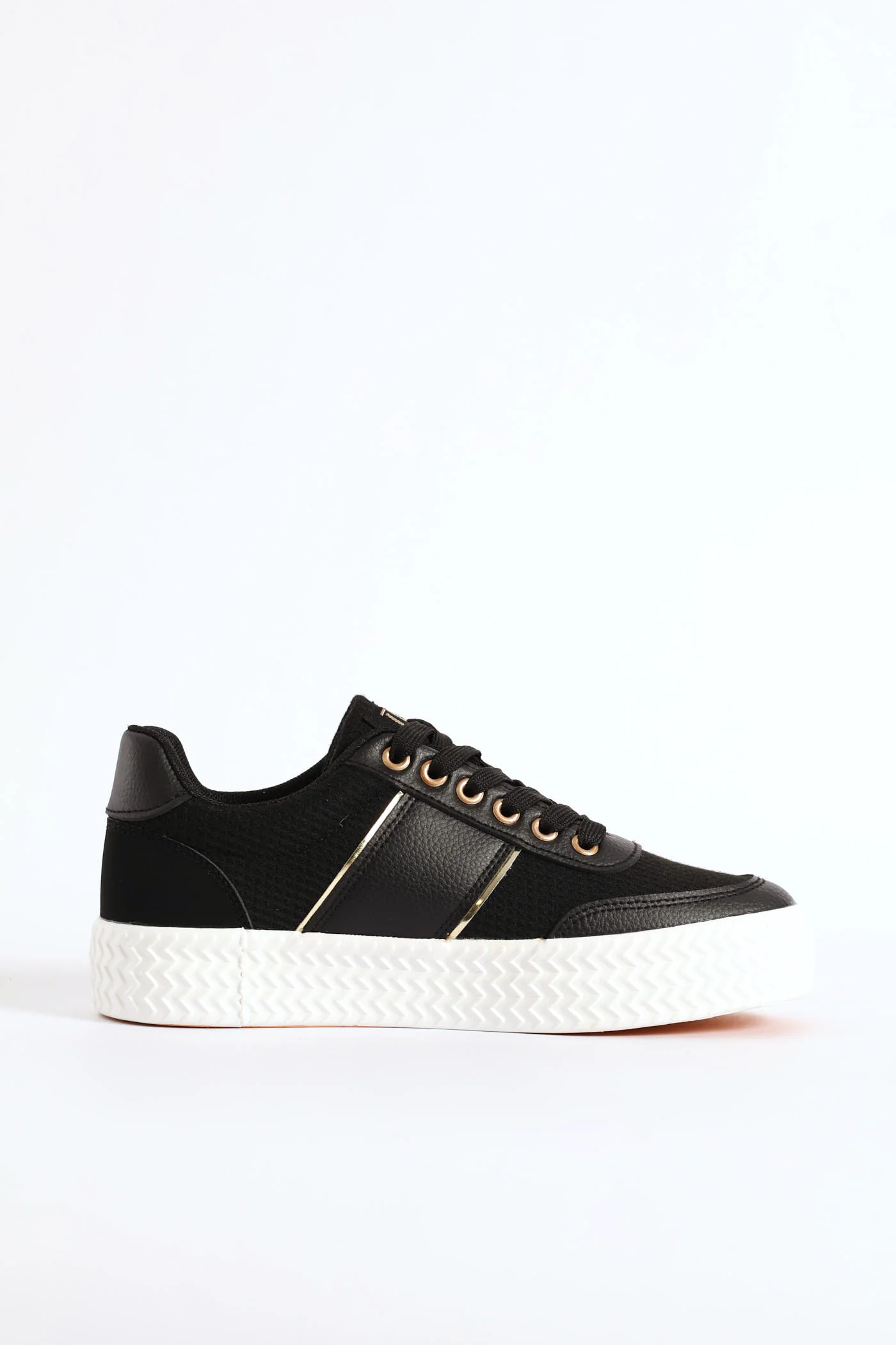 Danielle Pu Sneaker - Black - Image 4