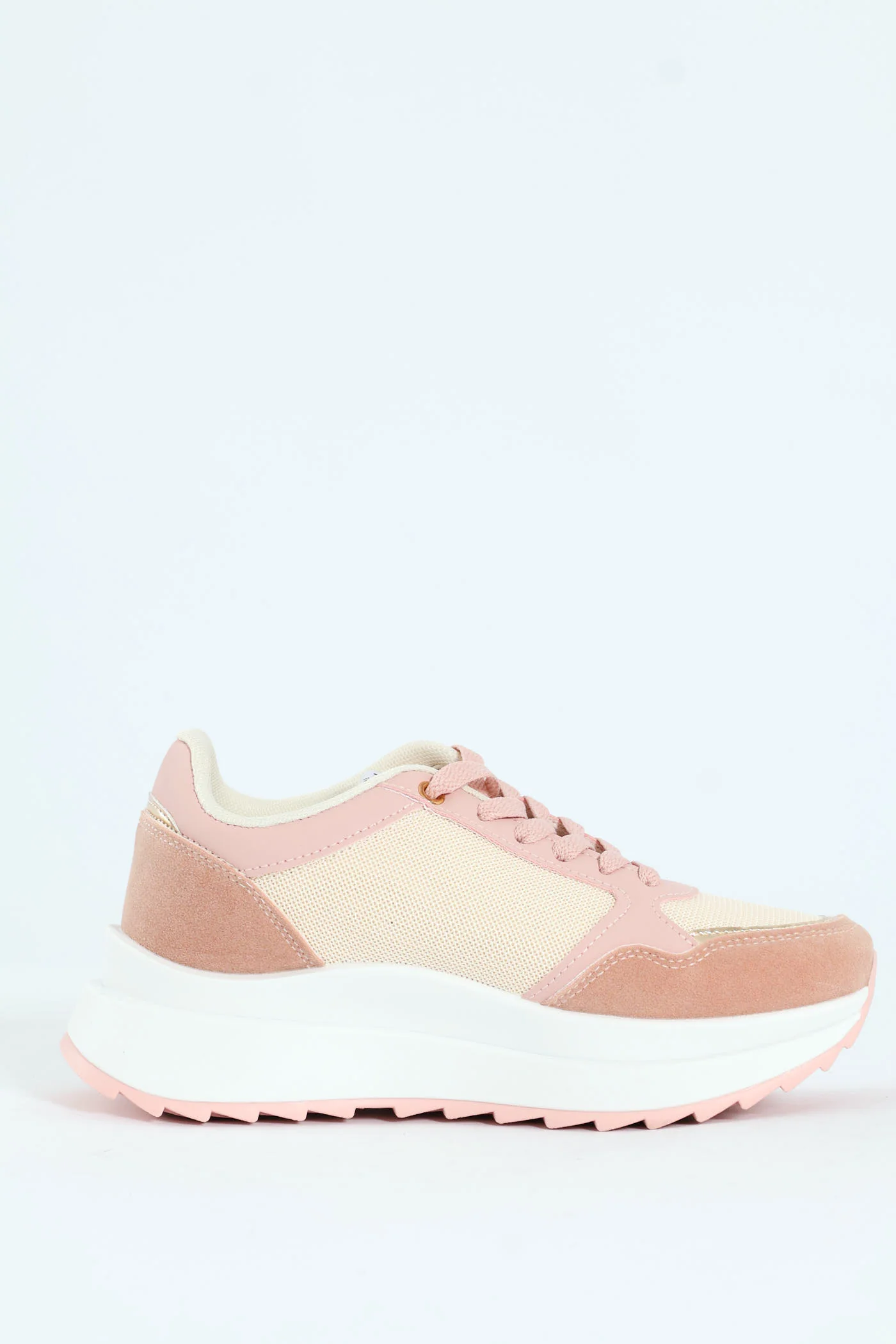 Madison Panelled Sneaker - Blush - Image 2
