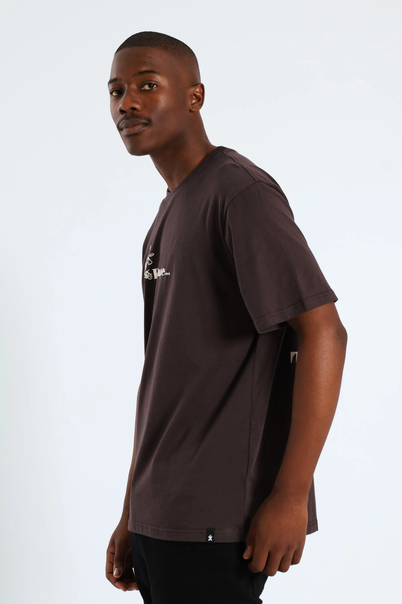 Too Many Issues Front & Back Tee - Chocolate - Image 4