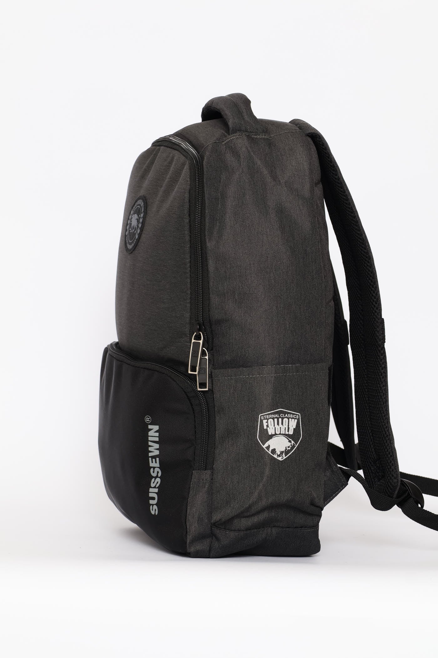 Top Badge Backpack - Black - Image 3