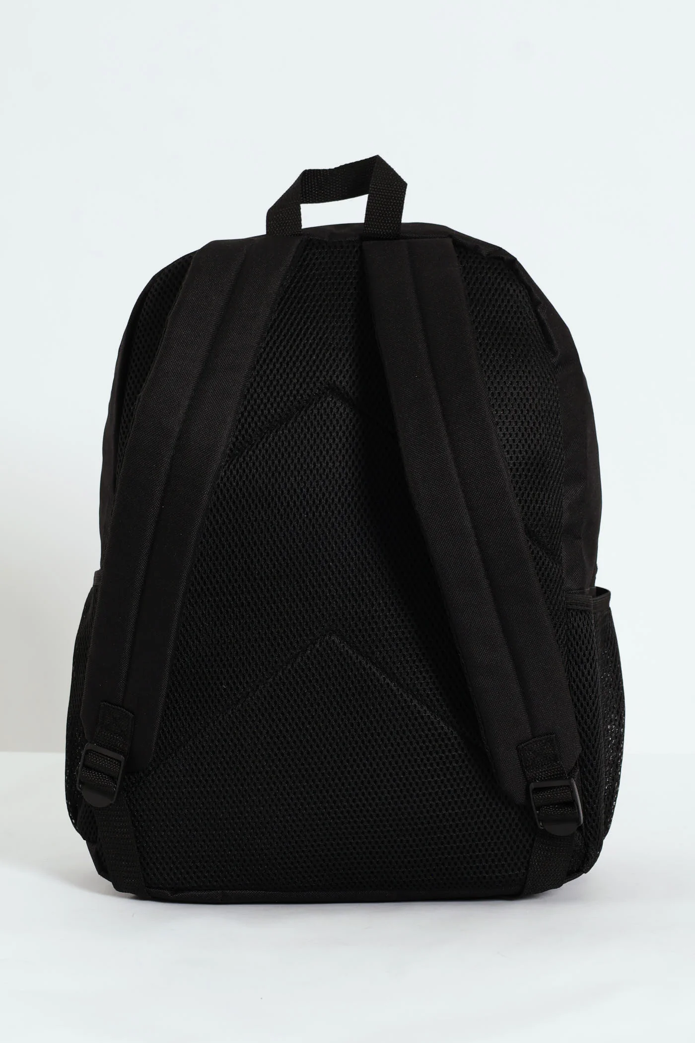 Top Branded Print Backpack - Black - Image 4