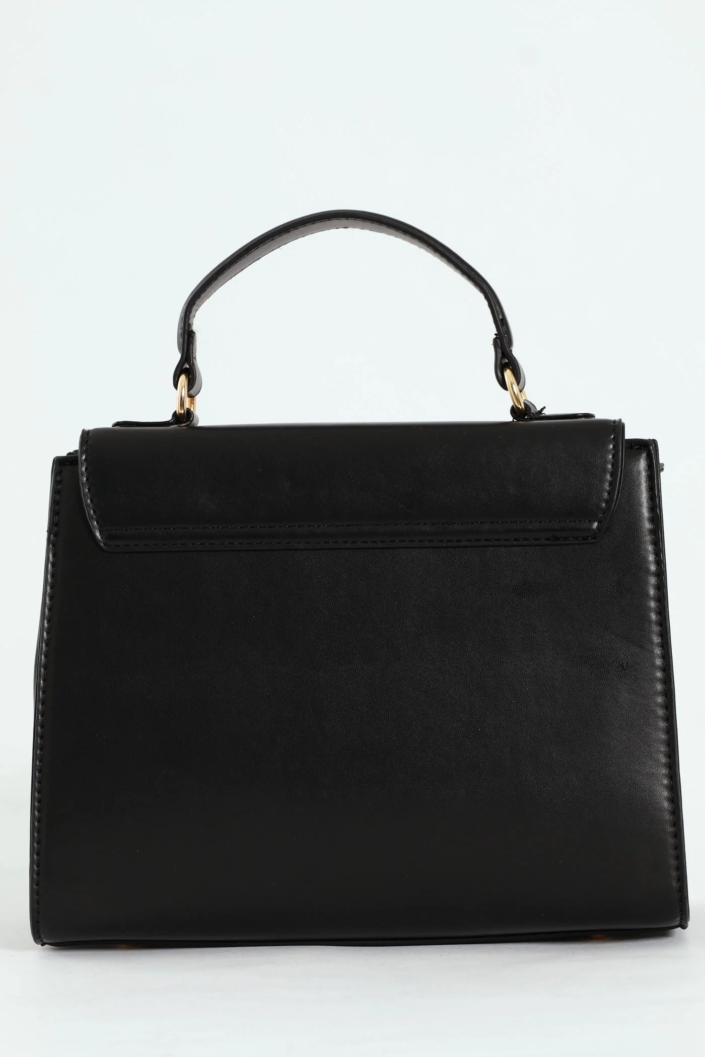 Top Handle Satchel - Black - Image 3