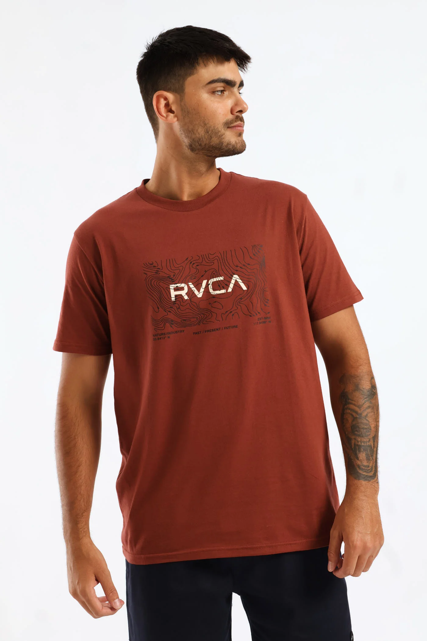 Topo Tee - Burgundy - Image 4