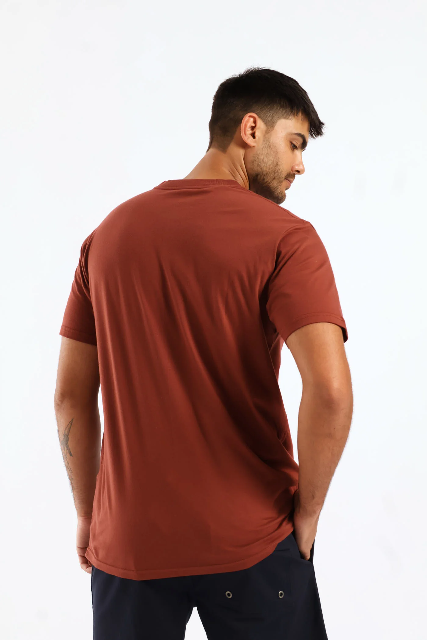 Topo Tee - Burgundy - Image 5