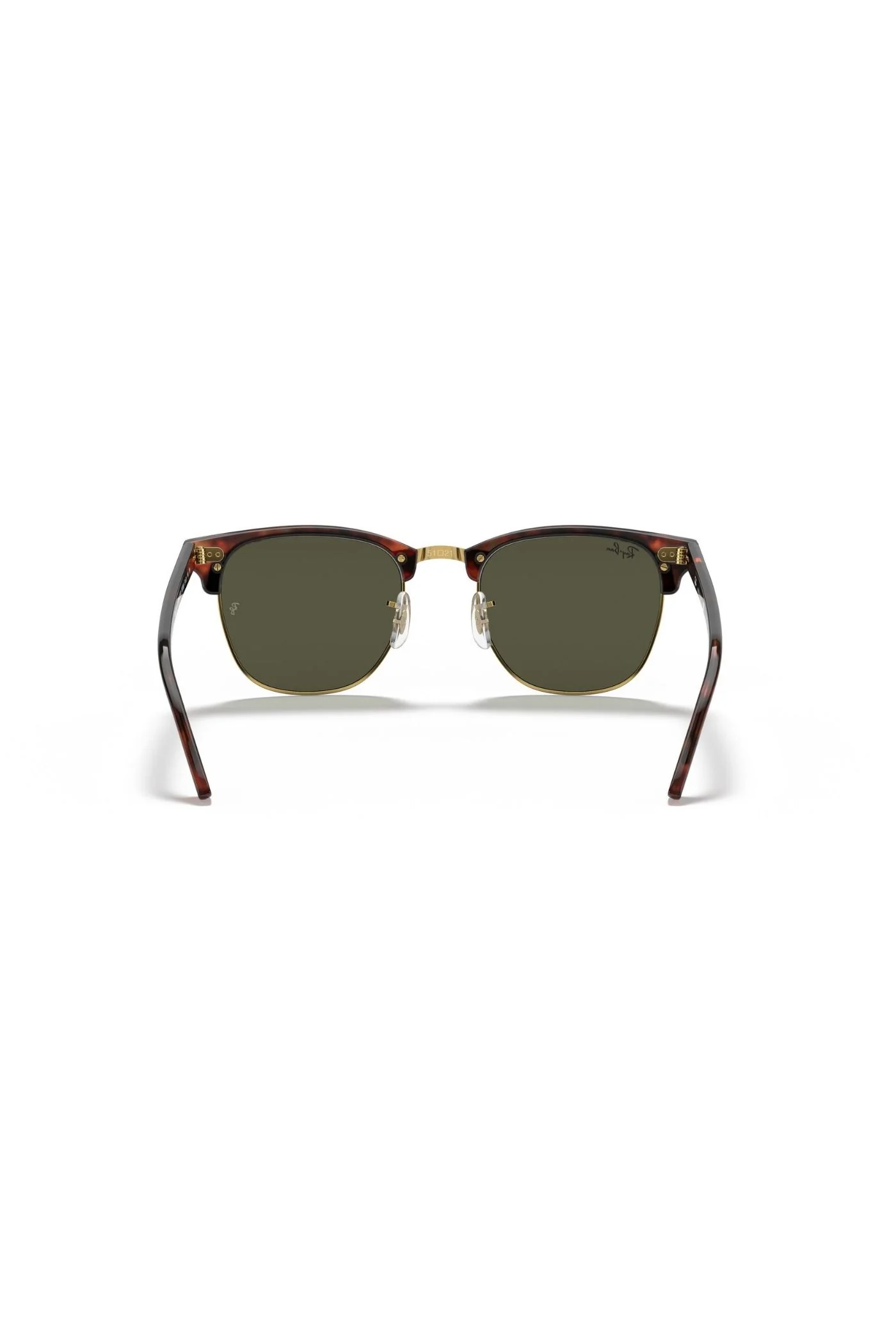 Tortoise Square Frame/Green Lens - Brown - Image 4