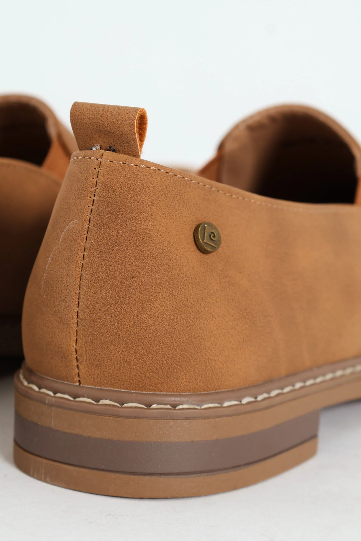 Toulose 2 High Cut Side Gusset Loafer - Camel - Image 5