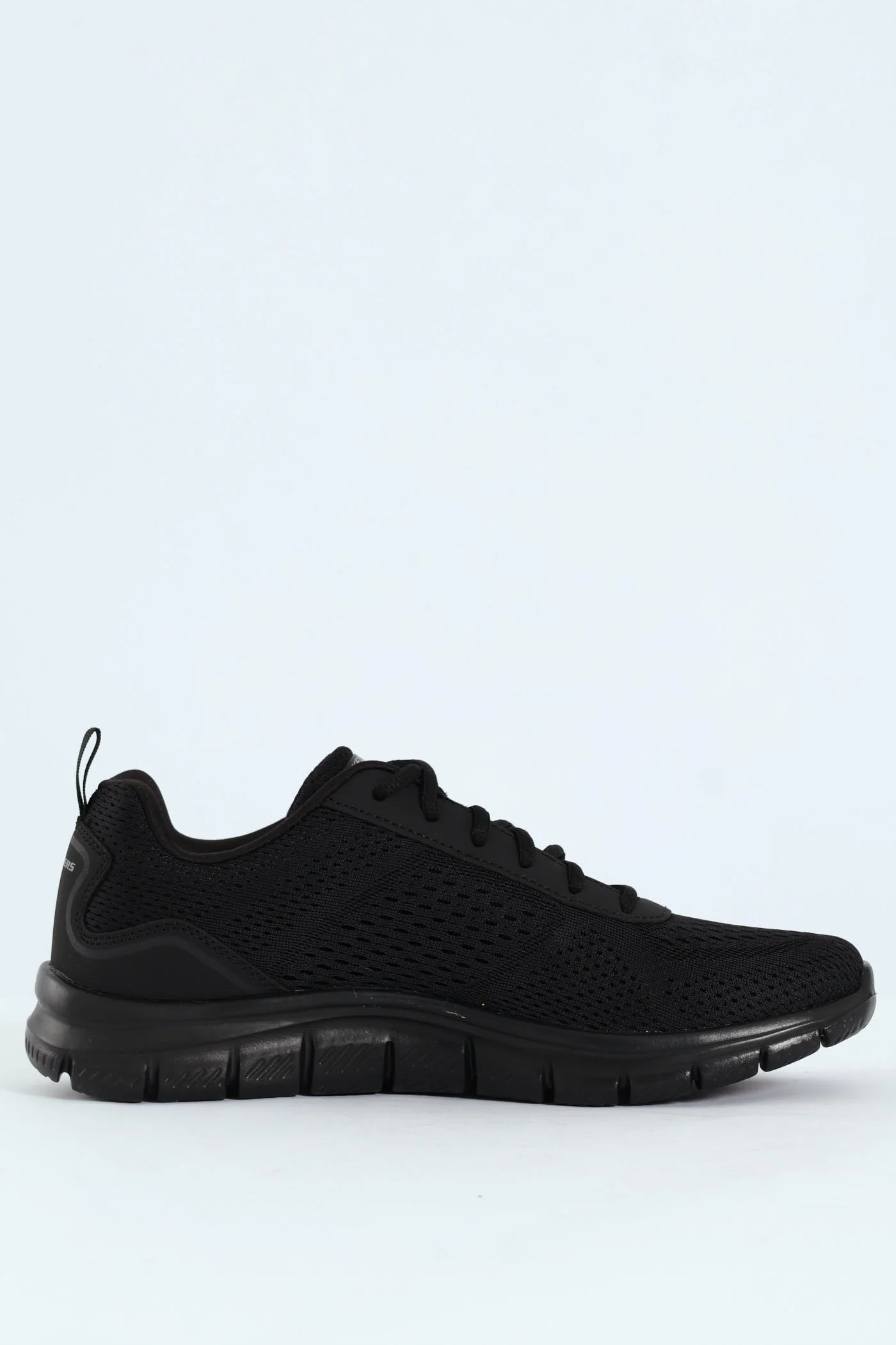 Track Lace Up Trainer - Black - Image 2