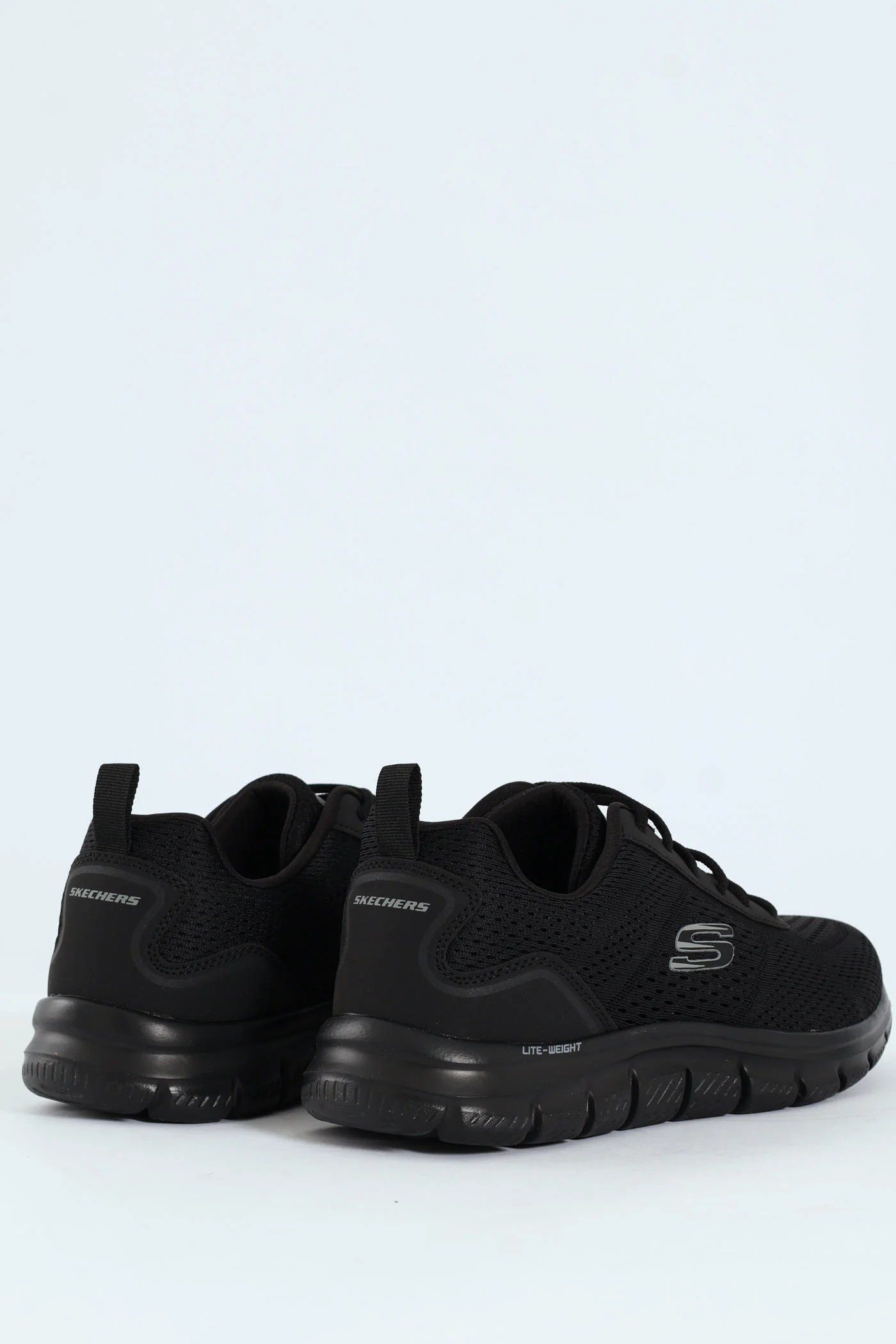 Track Lace Up Trainer - Black - Image 3