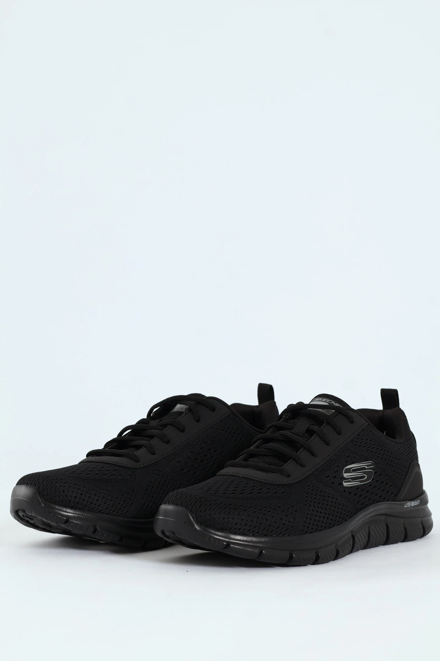 Track Lace Up Trainer - Black - Image 4