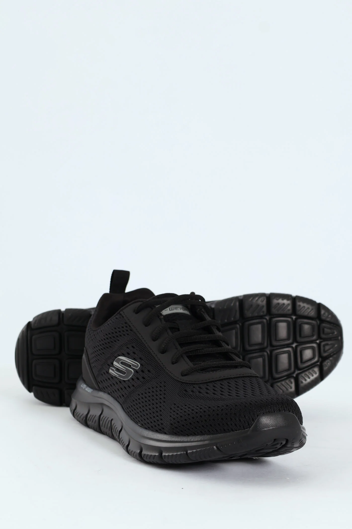 Track Lace Up Trainer - Black - Image 5