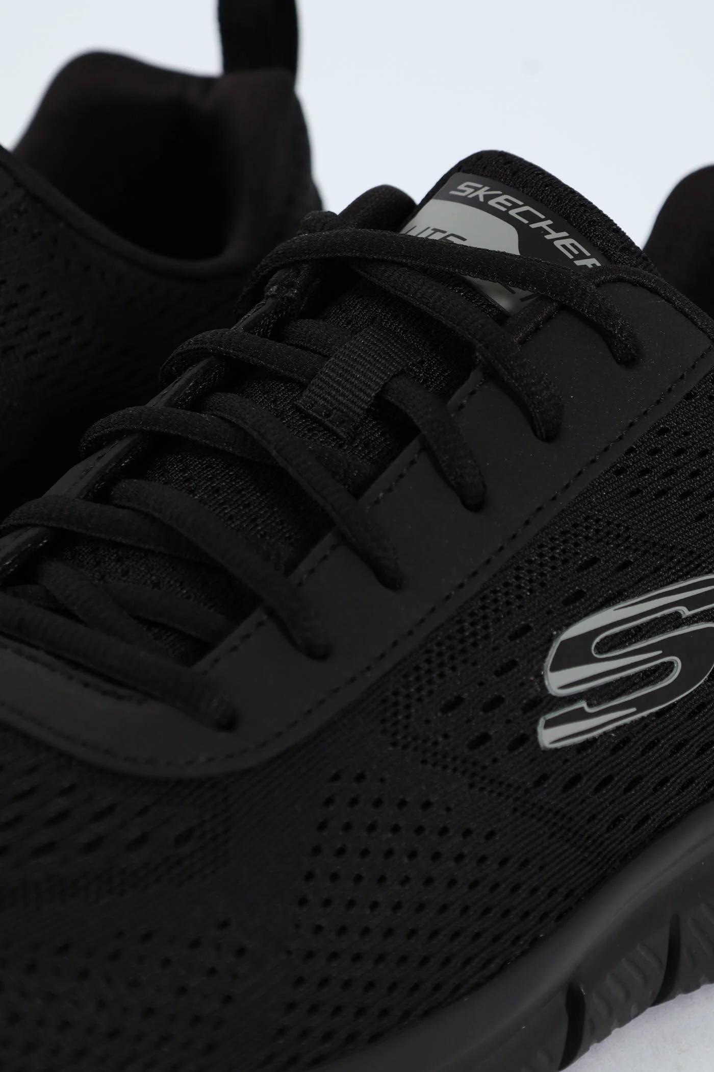 Track Lace Up Trainer - Black - Image 6