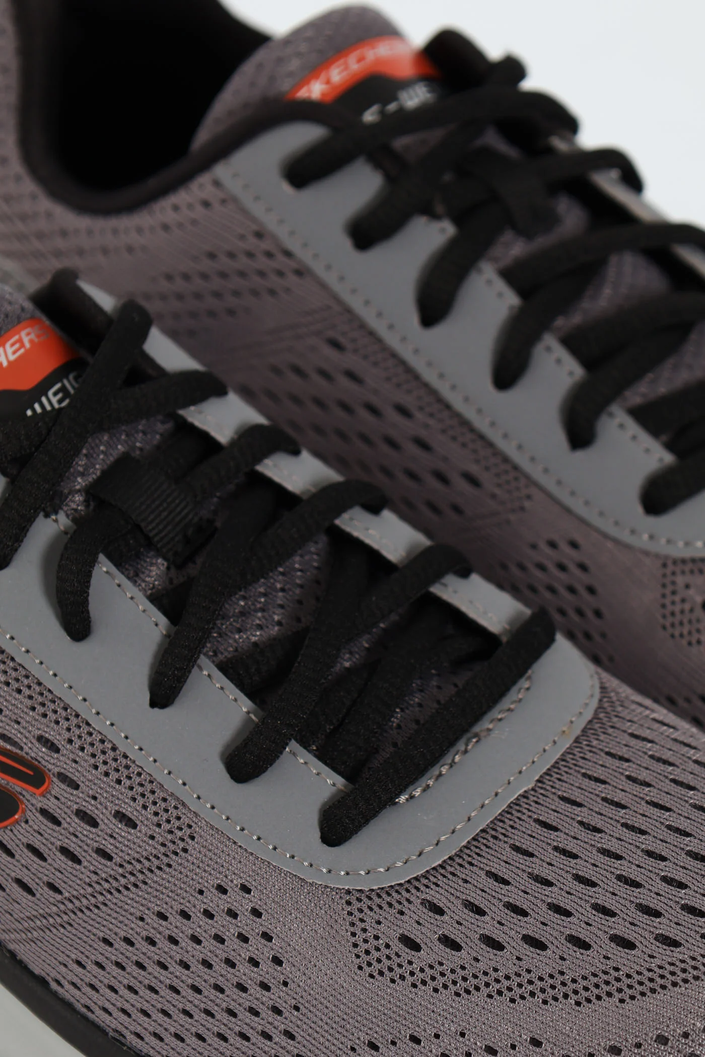 Track Lace Up Trainer - Grey - Image 3