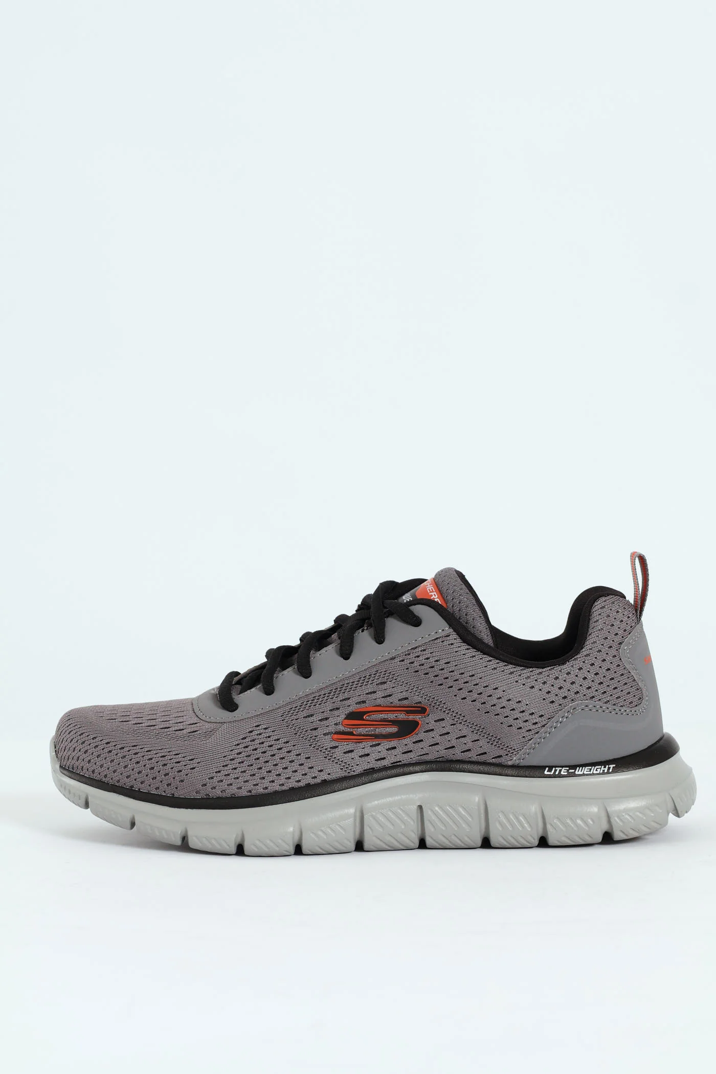 Track Lace Up Trainer - Grey - Image 4