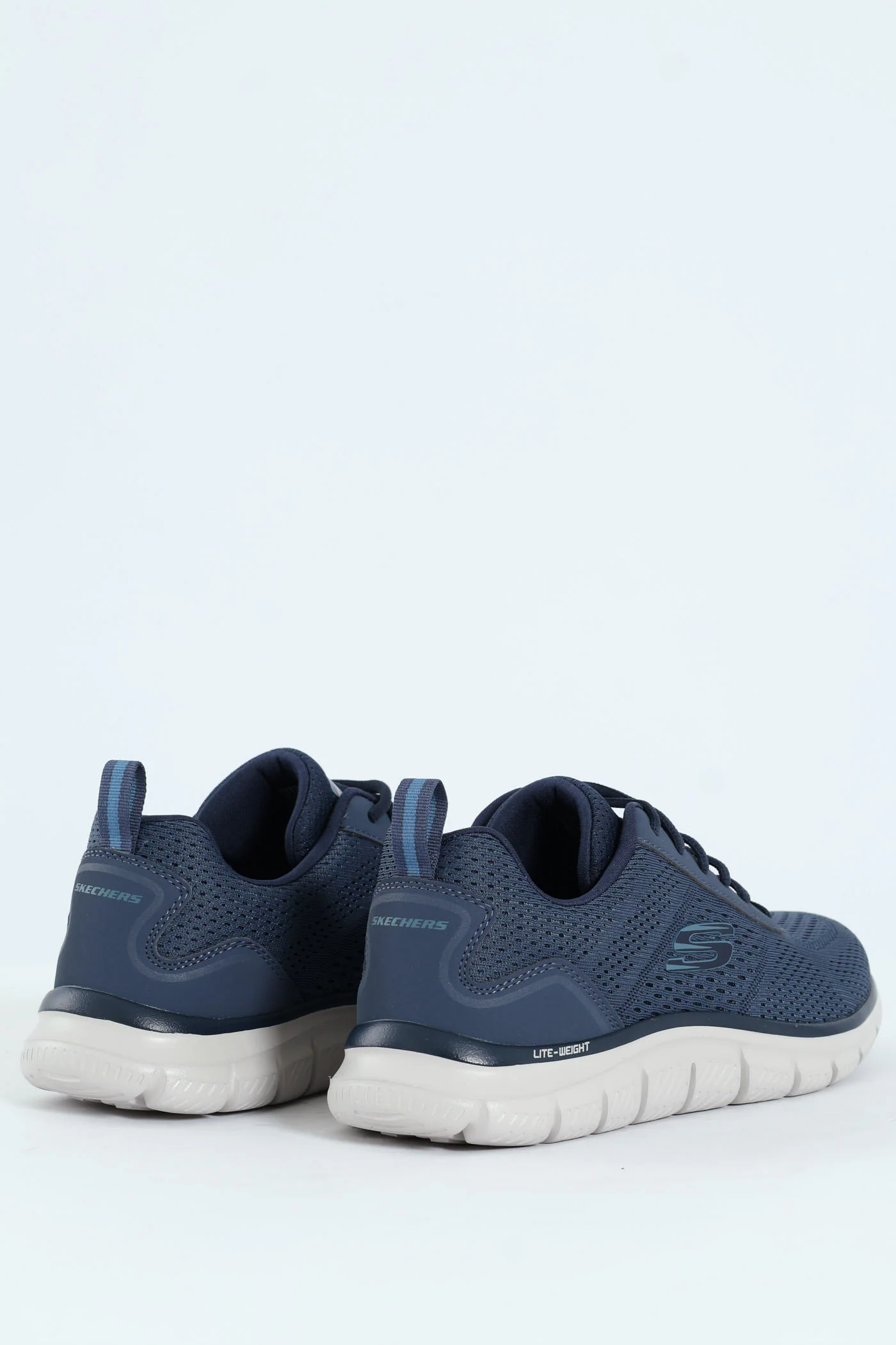Track Lace Up Trainer - Navy - Image 3