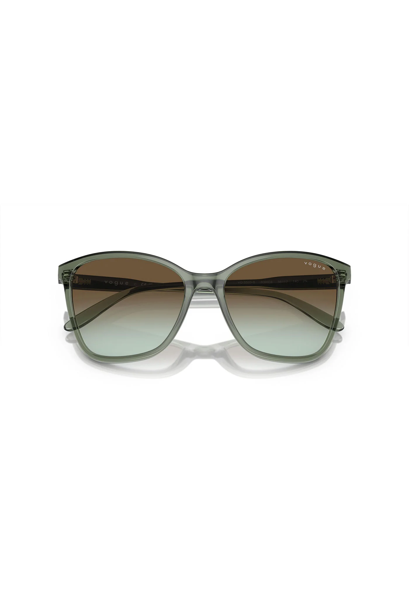 Transparent Mallard Butterfly Sunglasses - Green - Image 5